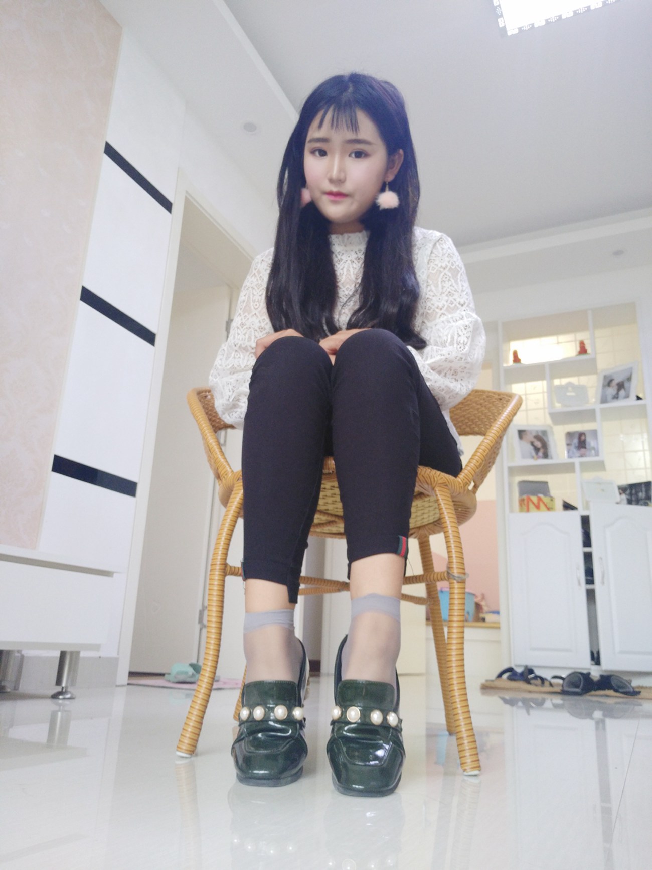 图片[92]-学妹校园寝室短丝系列033期 孙文惠[107P] – 速更版-美库