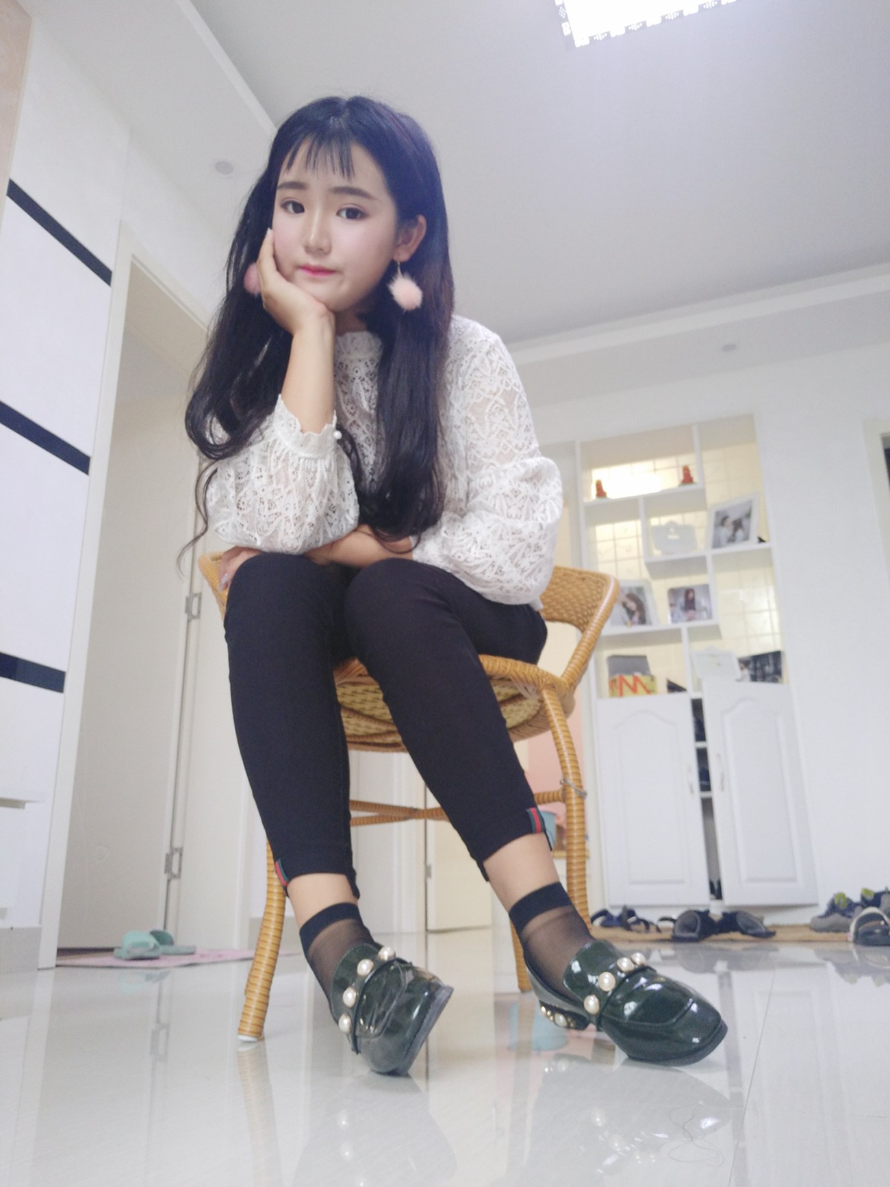 图片[96]-学妹校园寝室短丝系列033期 孙文惠[107P] – 速更版-美库