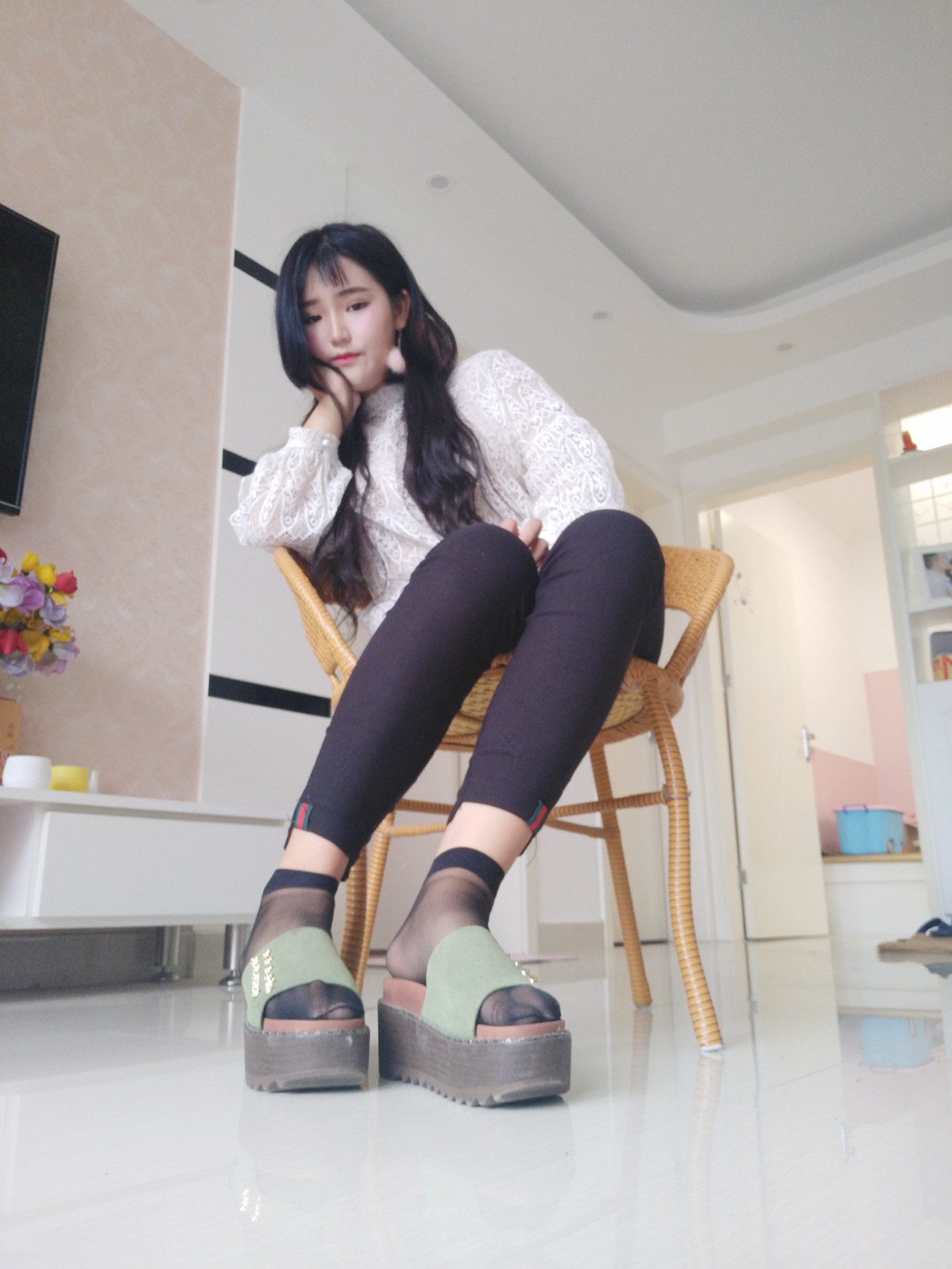 图片[97]-学妹校园寝室短丝系列033期 孙文惠[107P] – 速更版-美库