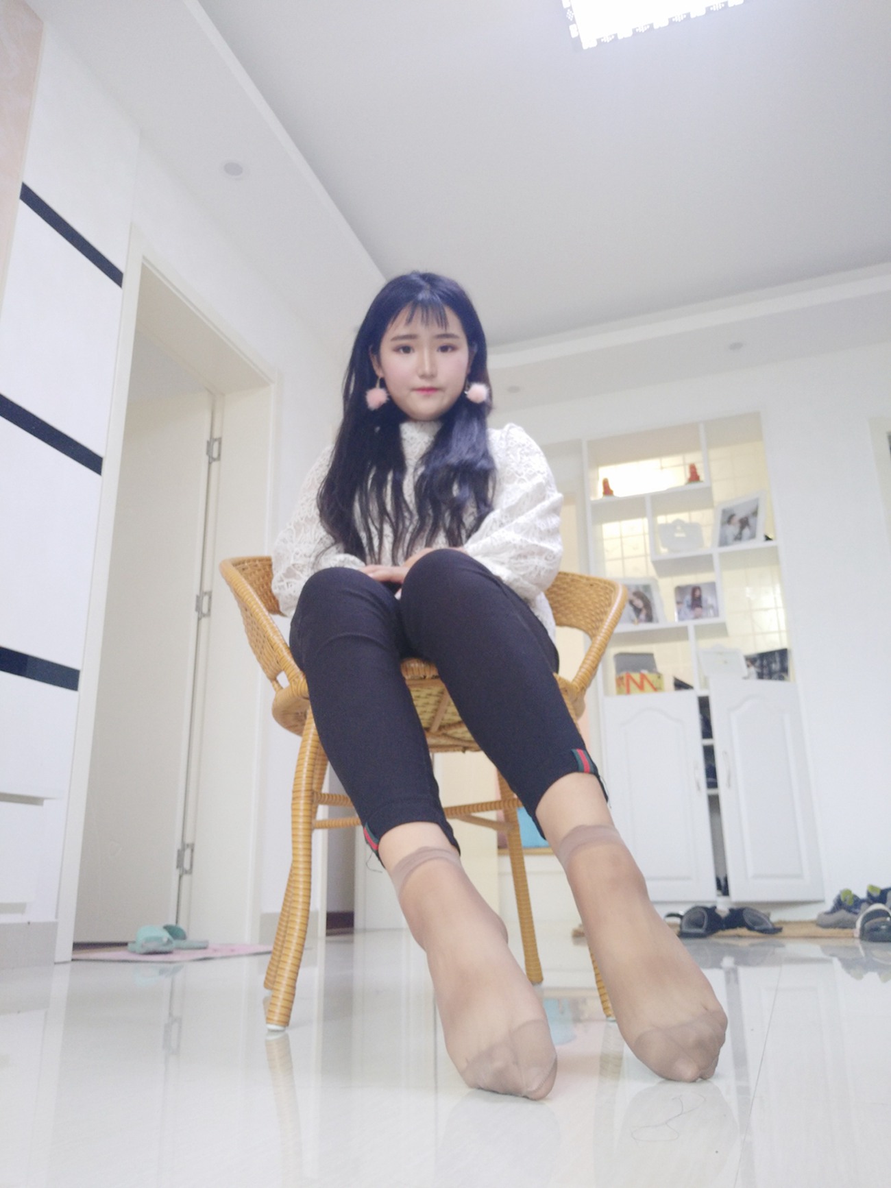 图片[101]-学妹校园寝室短丝系列033期 孙文惠[107P] – 速更版-美库