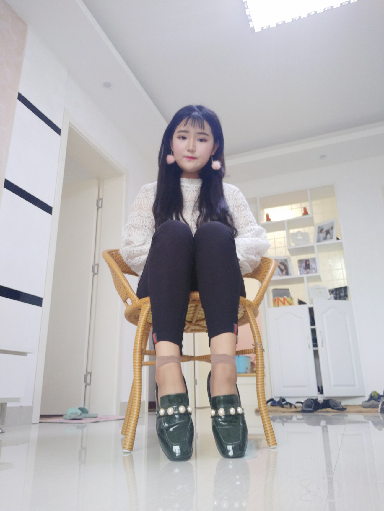 图片[103]-学妹校园寝室短丝系列033期 孙文惠[107P] – 速更版-美库