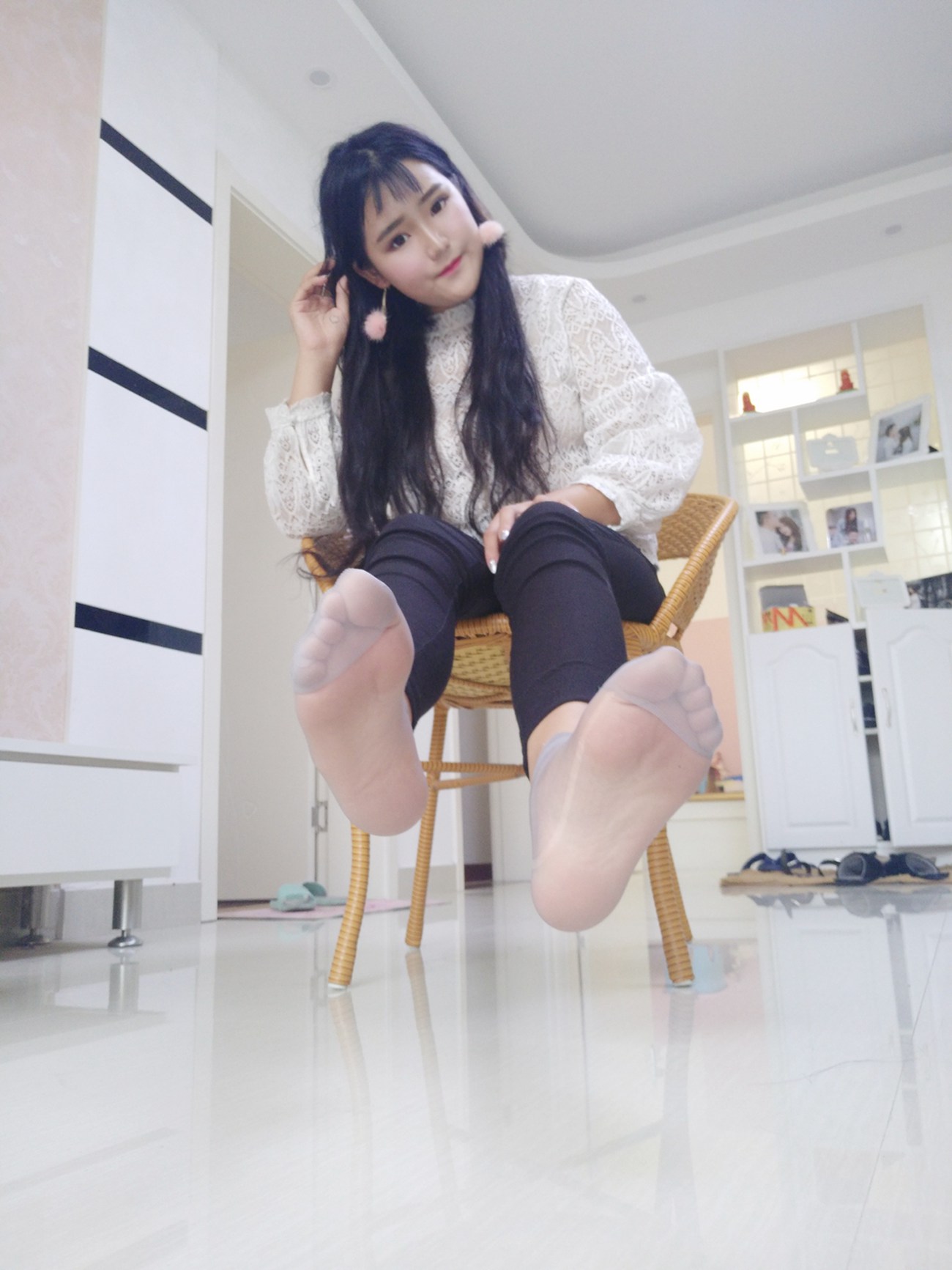 图片[107]-学妹校园寝室短丝系列033期 孙文惠[107P] – 速更版-美库