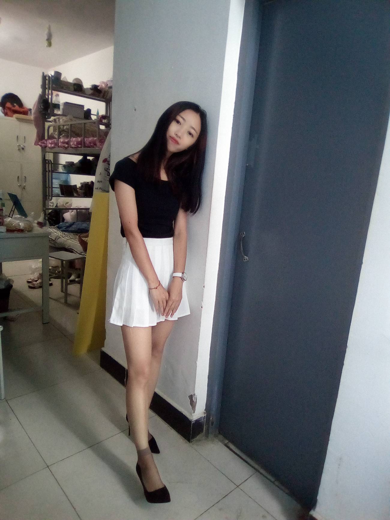 图片[93]-学妹校园寝室短丝系列034期 卫艺[190P] – 速更版-美库