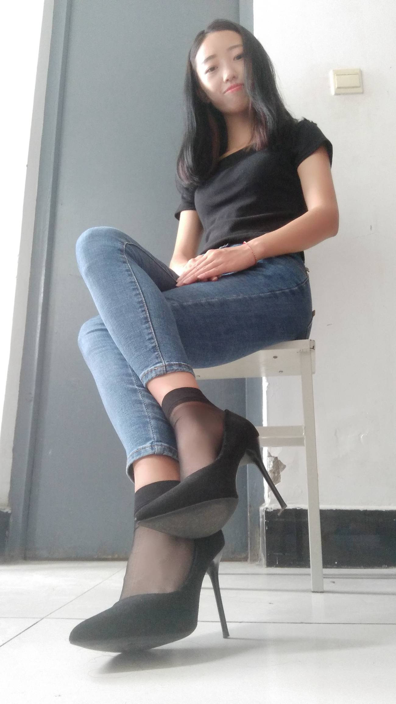 图片[119]-学妹校园寝室短丝系列034期 卫艺[190P] – 速更版-美库