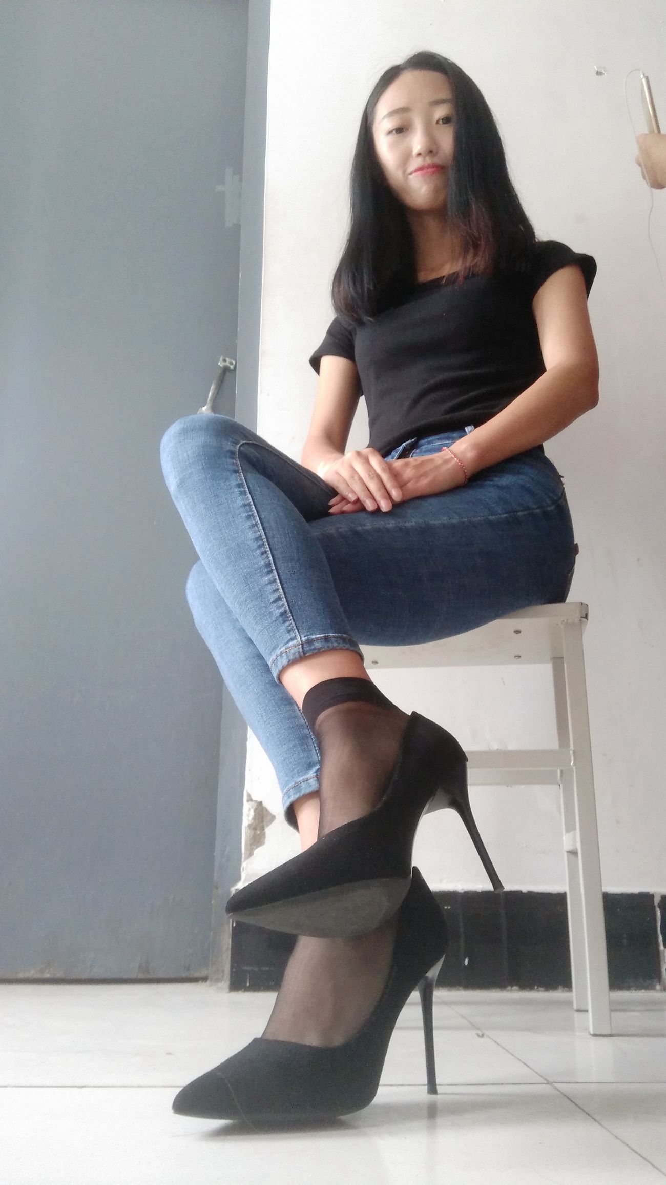 图片[124]-学妹校园寝室短丝系列034期 卫艺[190P] – 速更版-美库