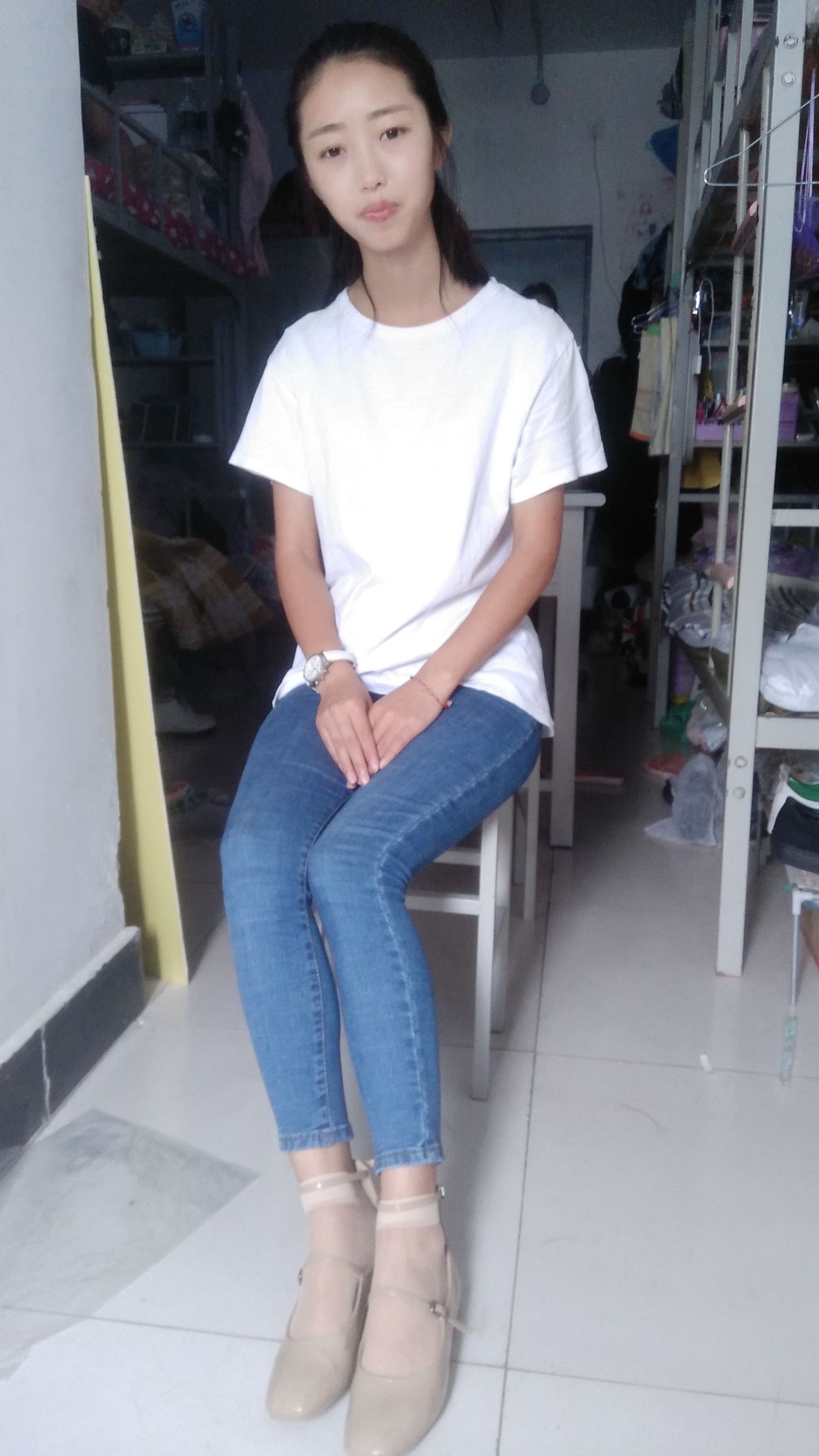 图片[125]-学妹校园寝室短丝系列034期 卫艺[190P] – 速更版-美库