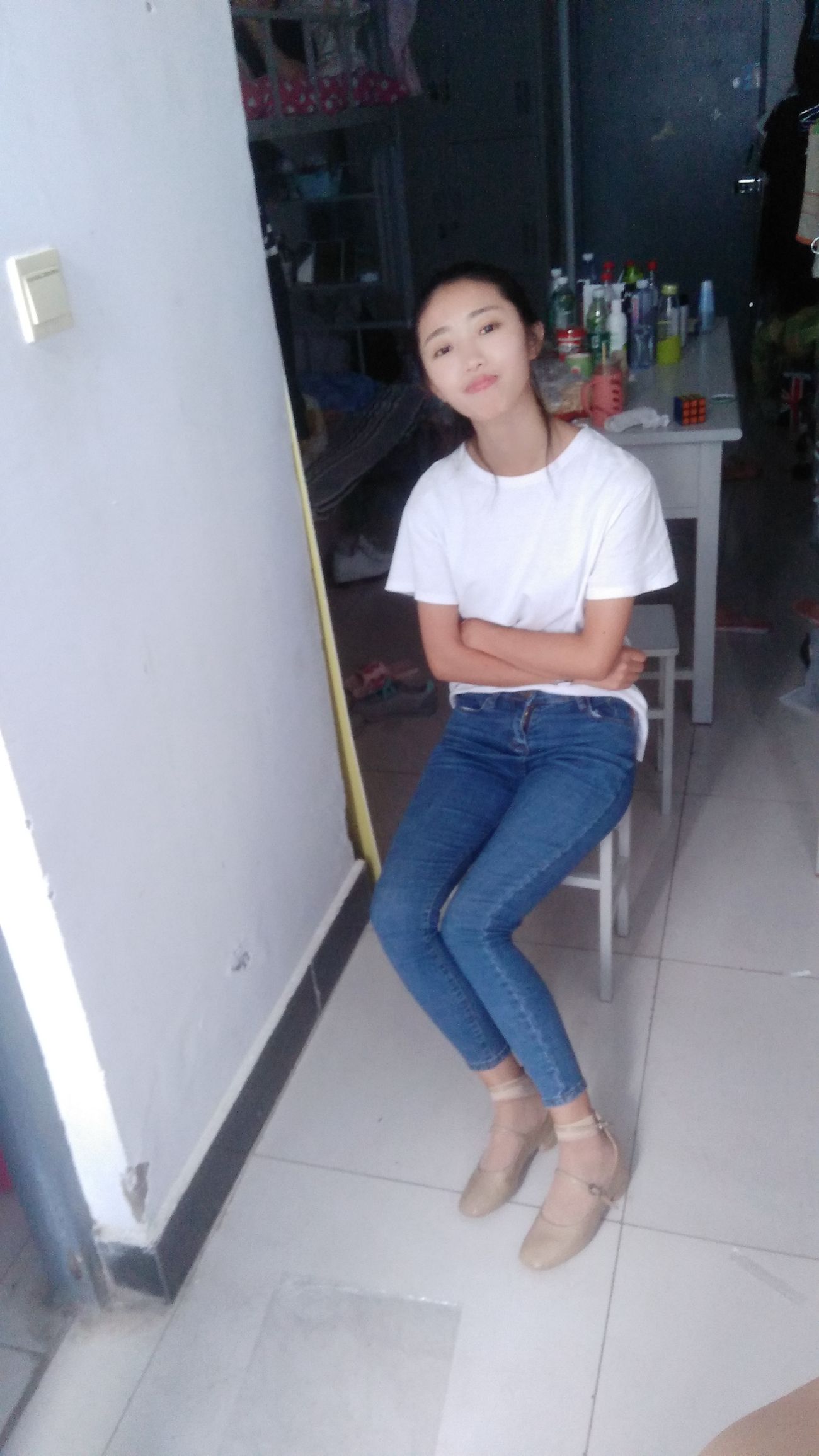 图片[183]-学妹校园寝室短丝系列034期 卫艺[190P] – 速更版-美库