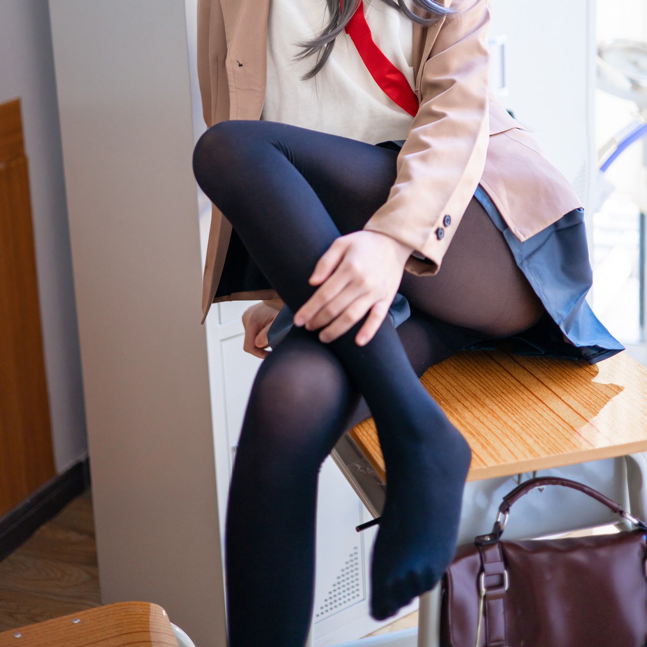 图片[31]-桜桃喵 – 麻衣制服 [52P] – 速更版-美库