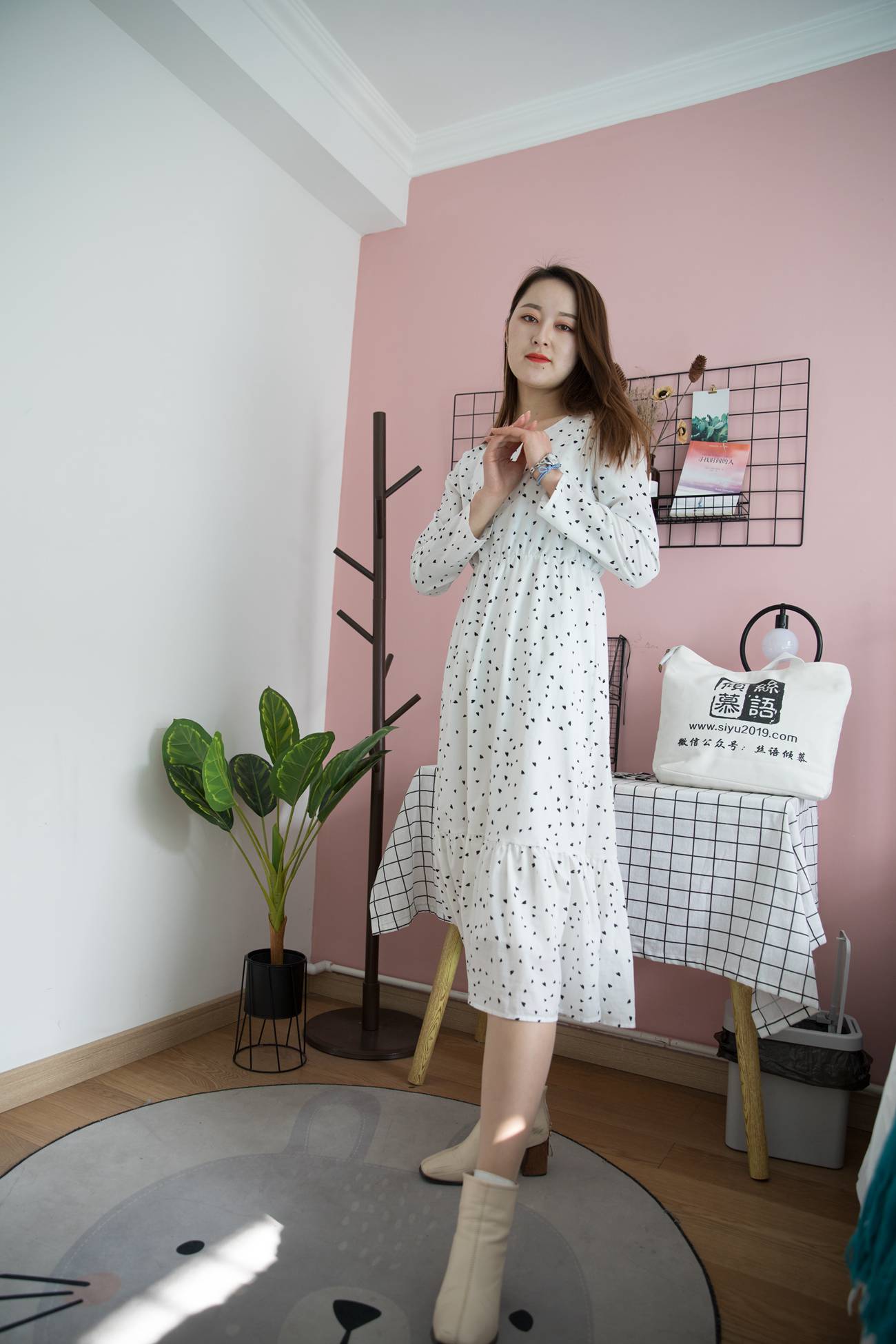 图片[10]-物恋传媒 No.350 诺诺-波点圆舞曲 [160P] – 速更版-美库