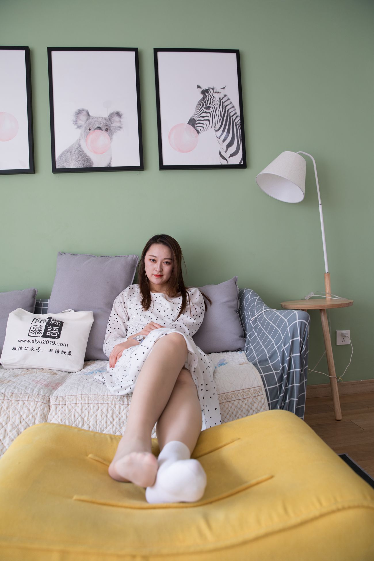 图片[112]-物恋传媒 No.350 诺诺-波点圆舞曲 [160P] – 速更版-美库