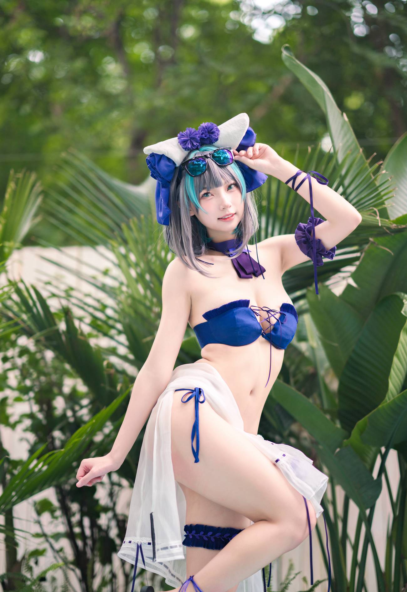 图片[8]-橙喵 – 柴郡COS 着水 [16P] – 速更版-美库