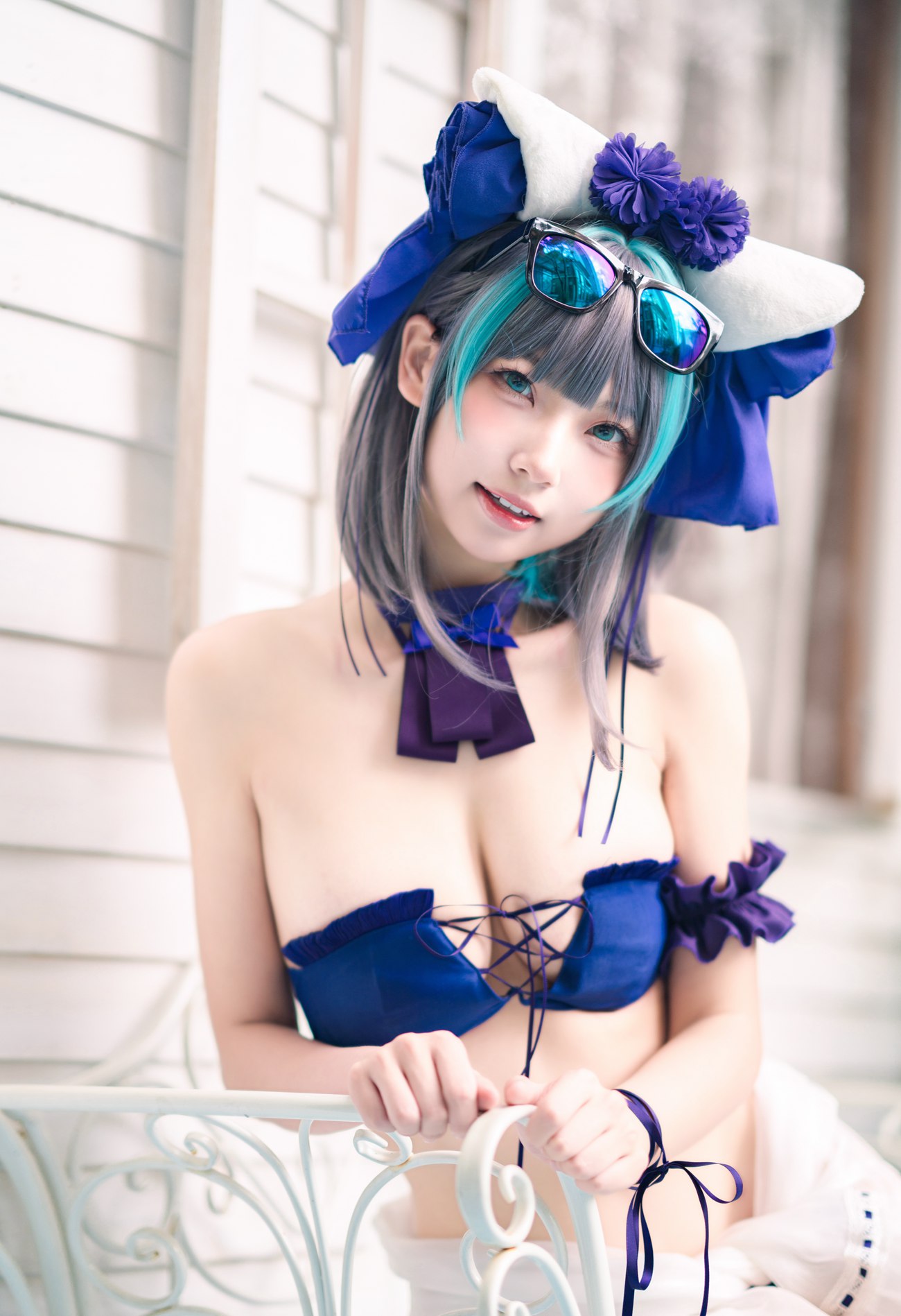 图片[16]-橙喵 – 柴郡COS 着水 [16P] – 速更版-美库