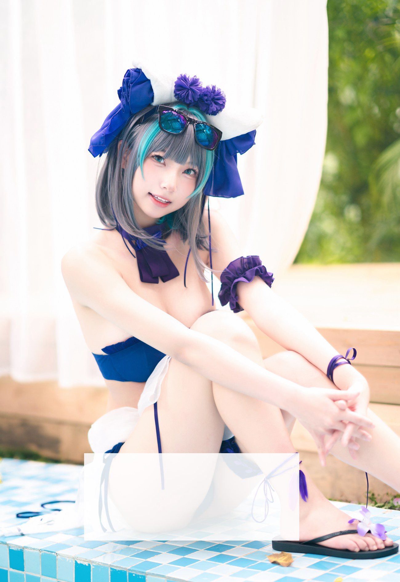 图片[17]-橙喵 – 柴郡COS 着水 [16P] – 速更版-美库