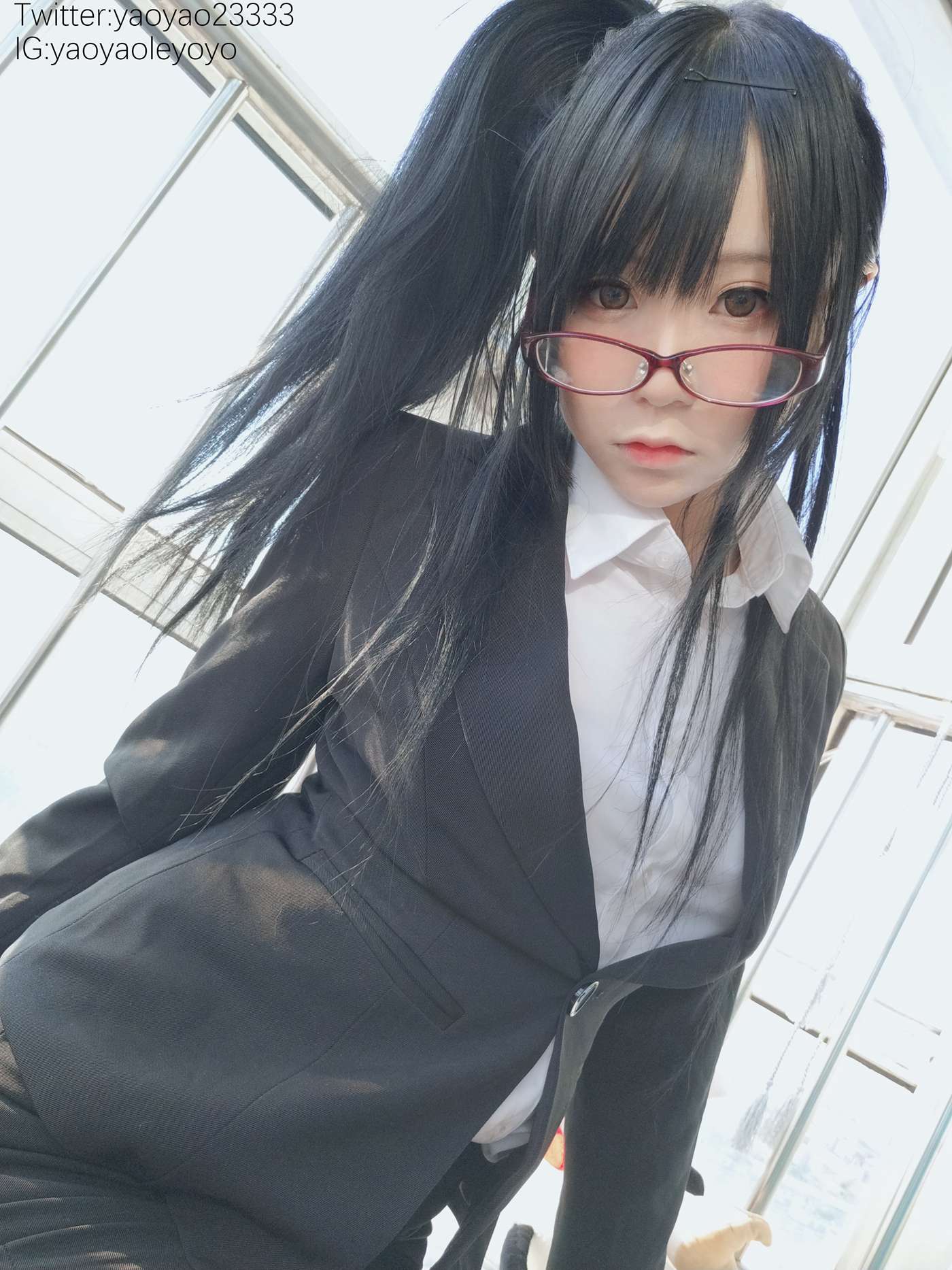 图片[26]-萌妹子Coser摇摇乐yoyo – 补习老师 [66P] – 速更版-美库