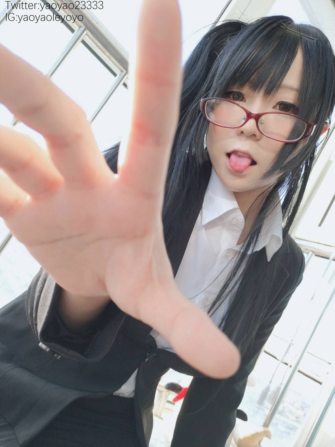 图片[29]-萌妹子Coser摇摇乐yoyo – 补习老师 [66P] – 速更版-美库