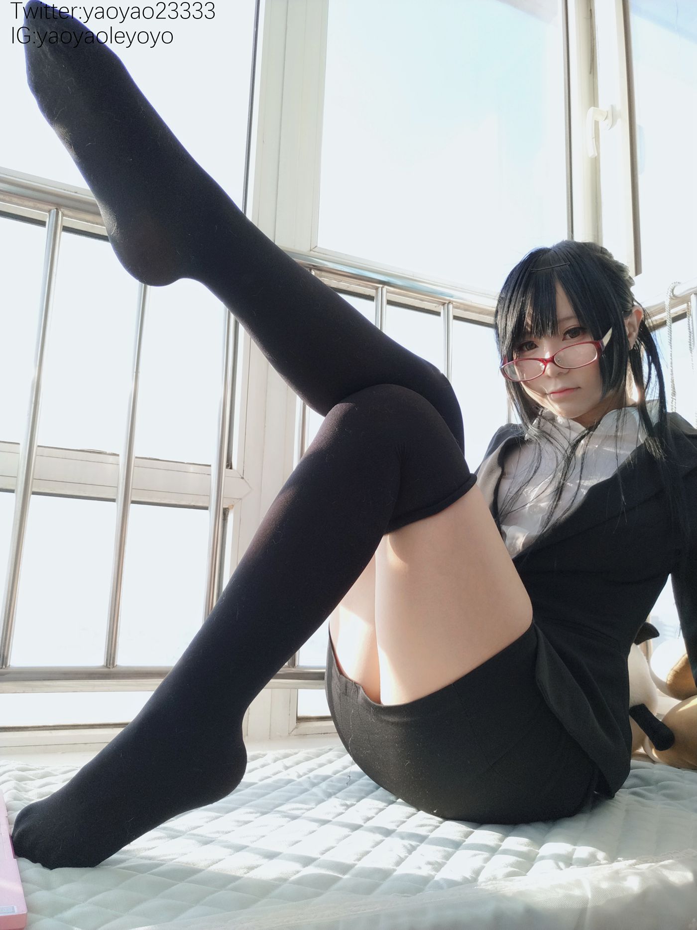 图片[37]-萌妹子Coser摇摇乐yoyo – 补习老师 [66P] – 速更版-美库