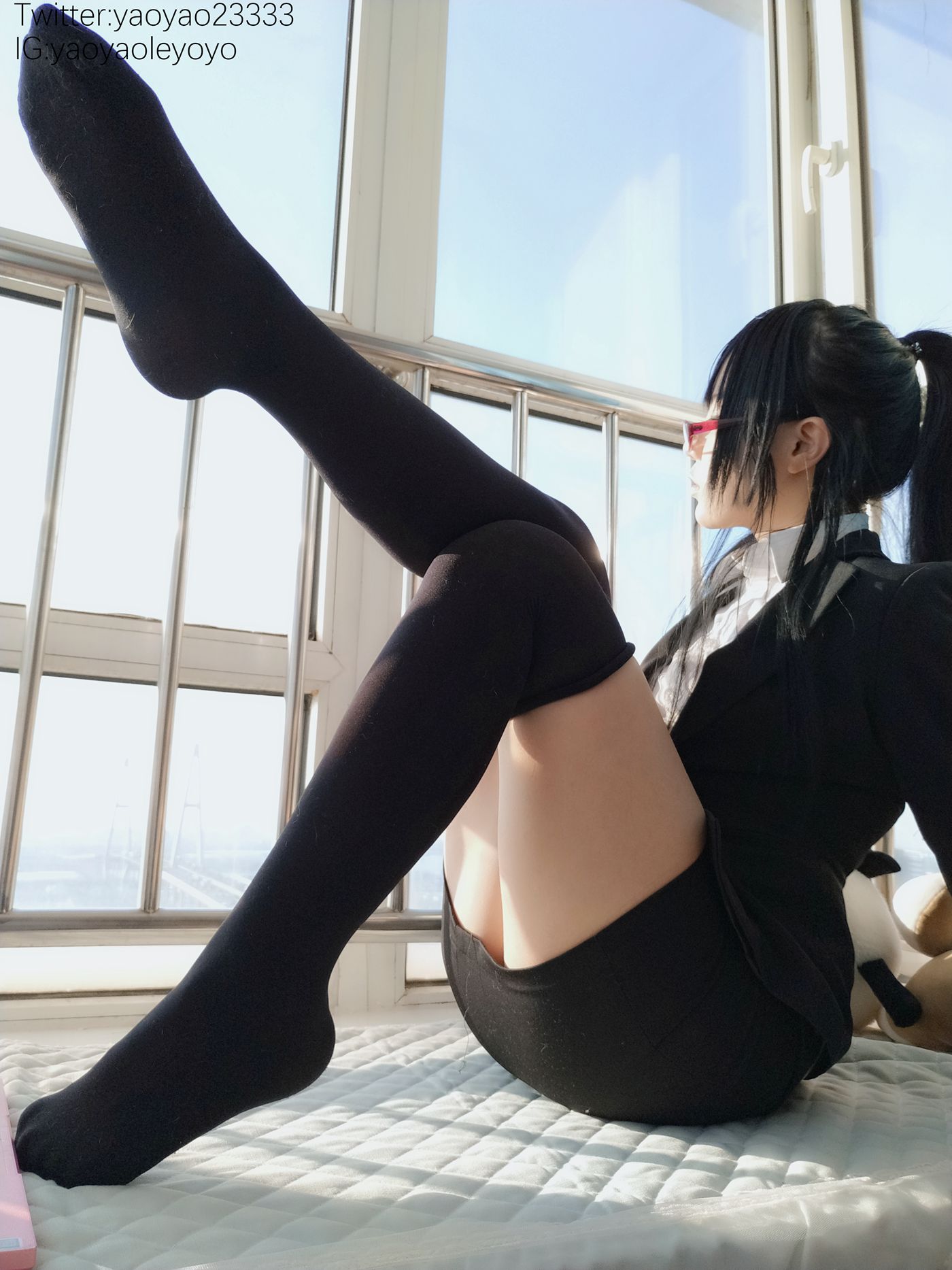 图片[38]-萌妹子Coser摇摇乐yoyo – 补习老师 [66P] – 速更版-美库