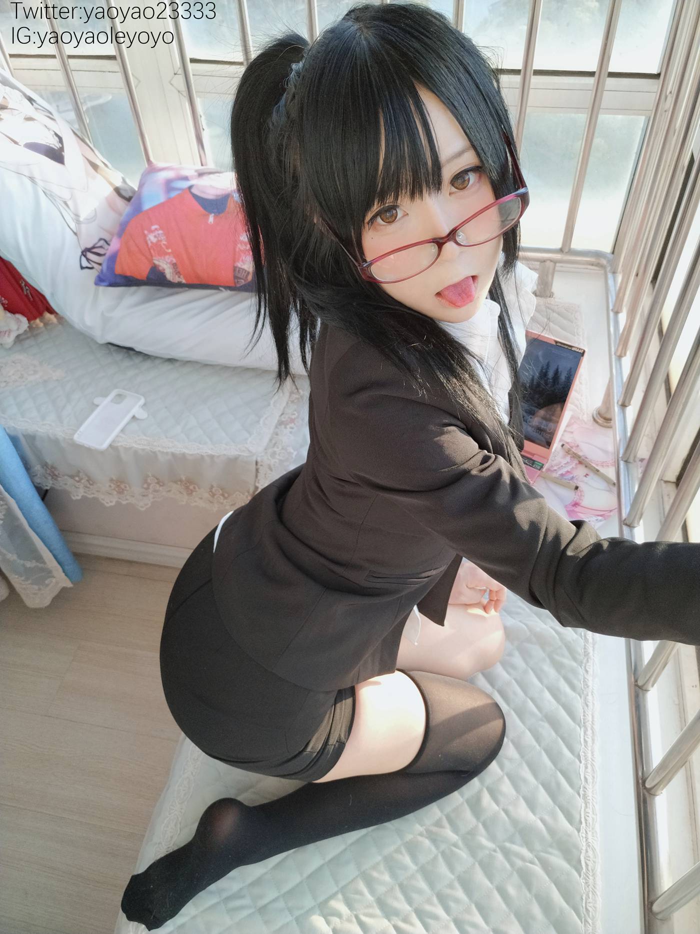 图片[61]-萌妹子Coser摇摇乐yoyo – 补习老师 [66P] – 速更版-美库