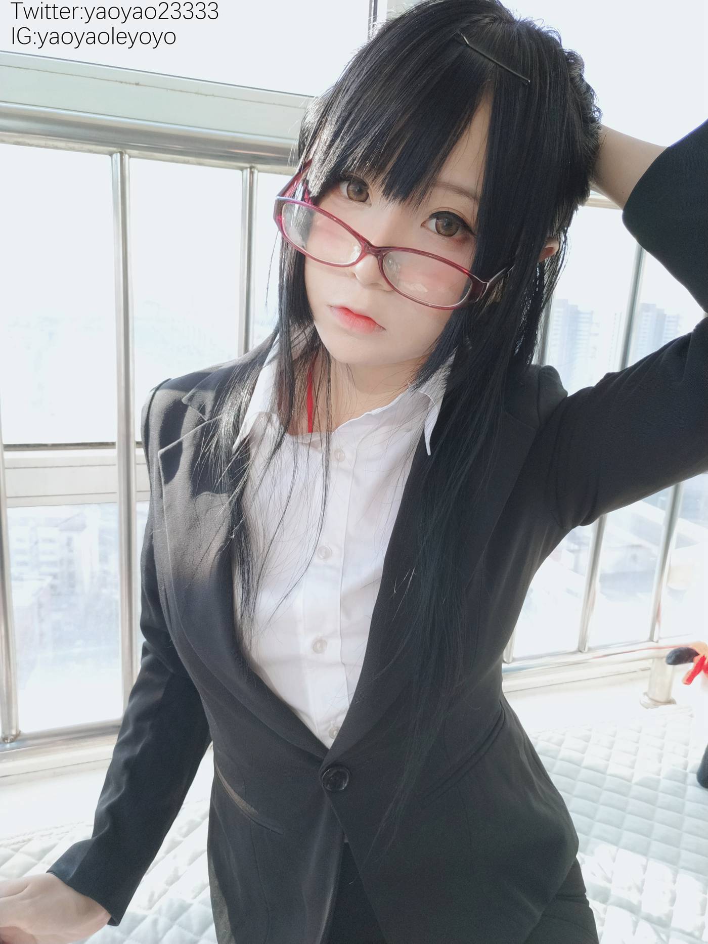 图片[63]-萌妹子Coser摇摇乐yoyo – 补习老师 [66P] – 速更版-美库