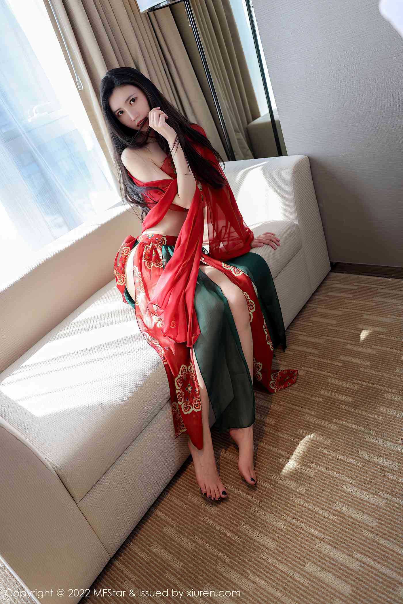 图片[58]-[MFStar模范学院] 2022.03.16 VOL.560 吴思晚 新人美腿[61P] – 速更版-美库