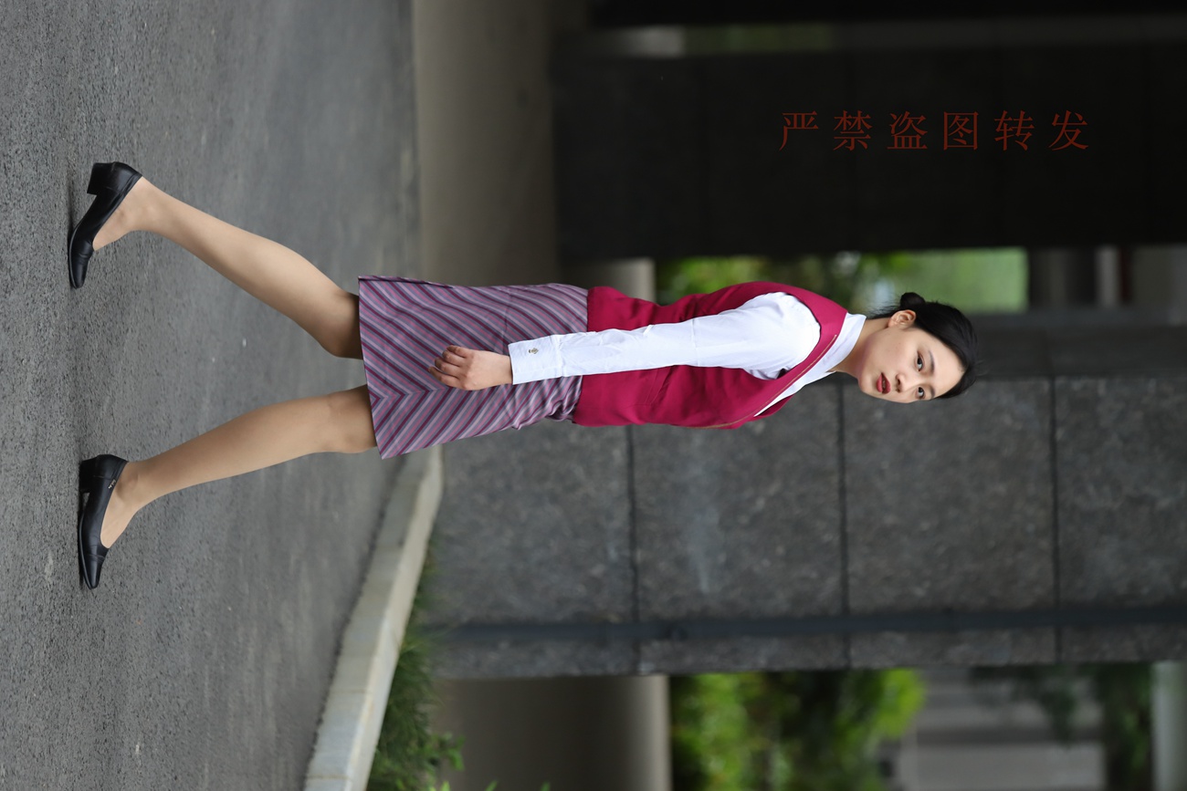 图片[10]-大西瓜爱牙膏-2018 5月活动 模特2（二） 空乘制服 (1)[260P] – 速更版-美库