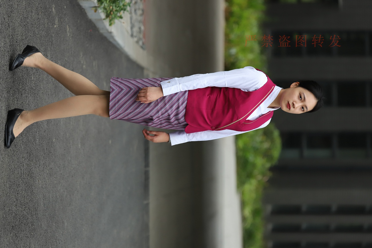 图片[11]-大西瓜爱牙膏-2018 5月活动 模特2（二） 空乘制服 (1)[260P] – 速更版-美库