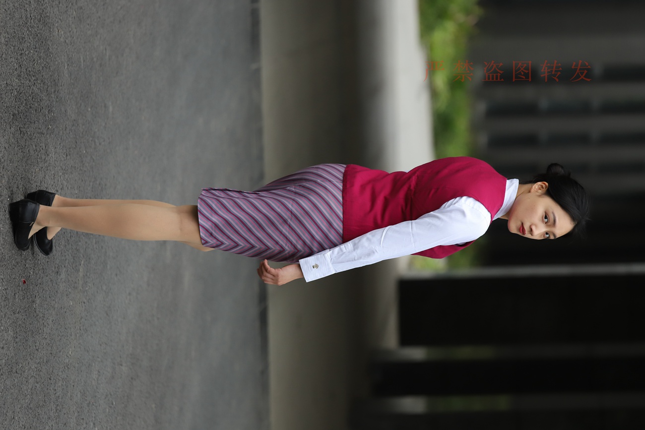 图片[12]-大西瓜爱牙膏-2018 5月活动 模特2（二） 空乘制服 (1)[260P] – 速更版-美库