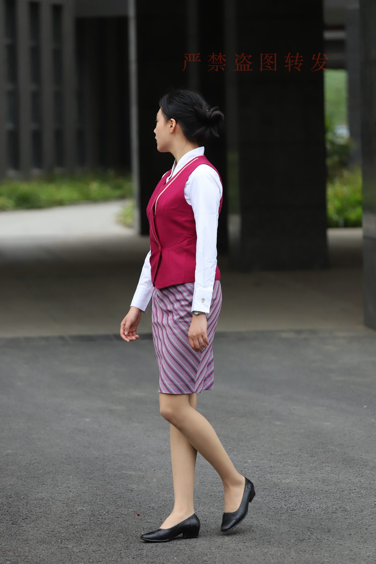 图片[13]-大西瓜爱牙膏-2018 5月活动 模特2（二） 空乘制服 (1)[260P] – 速更版-美库