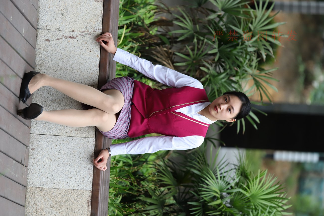 图片[18]-大西瓜爱牙膏-2018 5月活动 模特2（二） 空乘制服 (1)[260P] – 速更版-美库