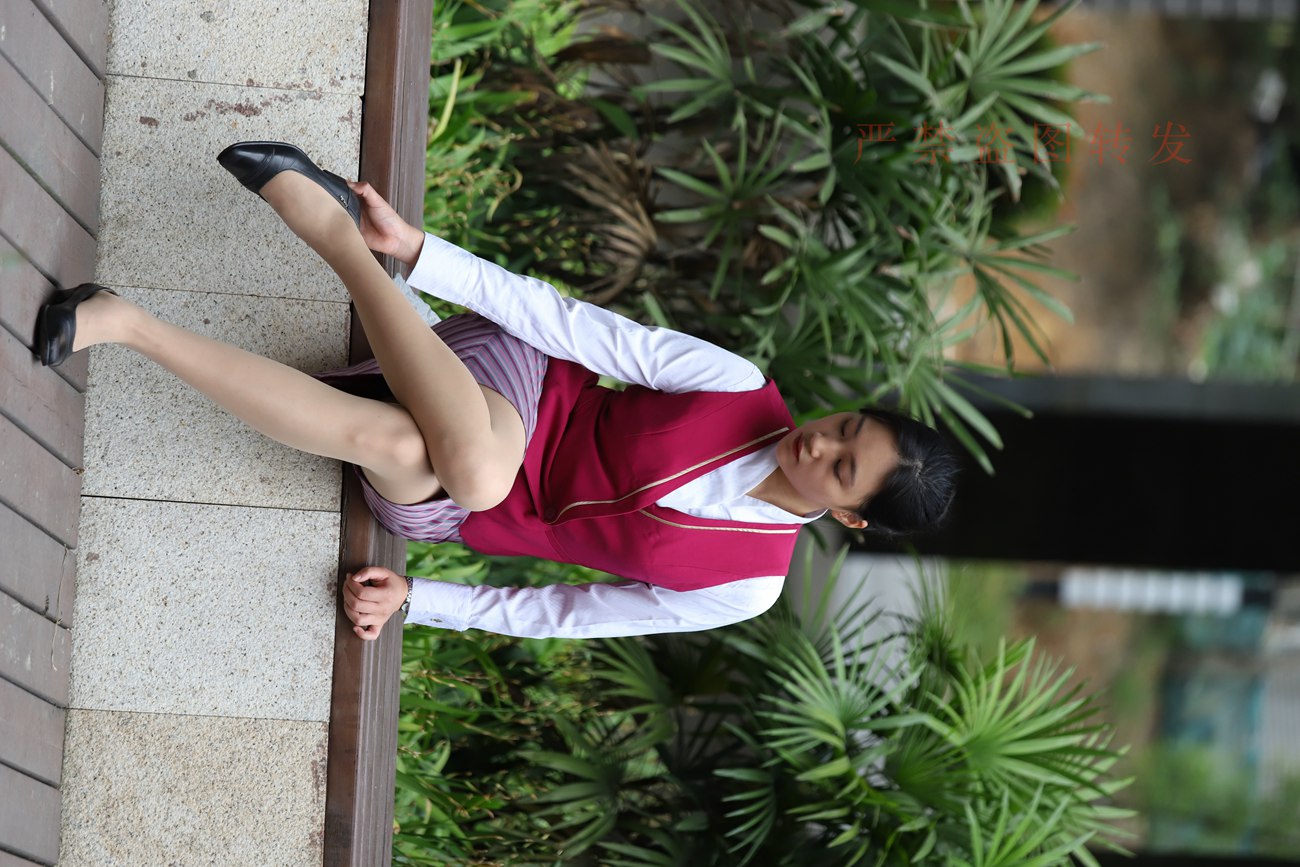 图片[19]-大西瓜爱牙膏-2018 5月活动 模特2（二） 空乘制服 (1)[260P] – 速更版-美库