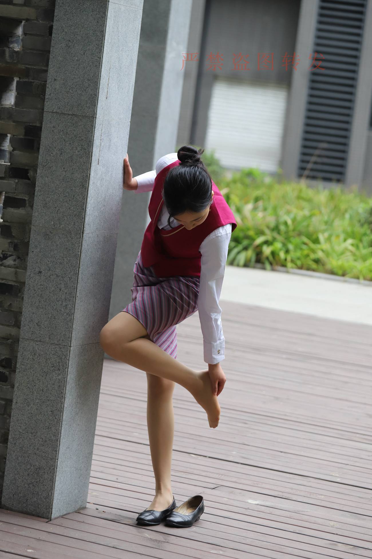 图片[30]-大西瓜爱牙膏-2018 5月活动 模特2（二） 空乘制服 (1)[260P] – 速更版-美库