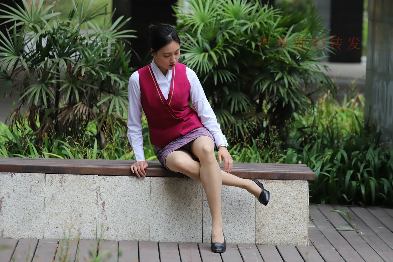 图片[111]-大西瓜爱牙膏-2018 5月活动 模特2（二） 空乘制服 (1)[260P] – 速更版-美库