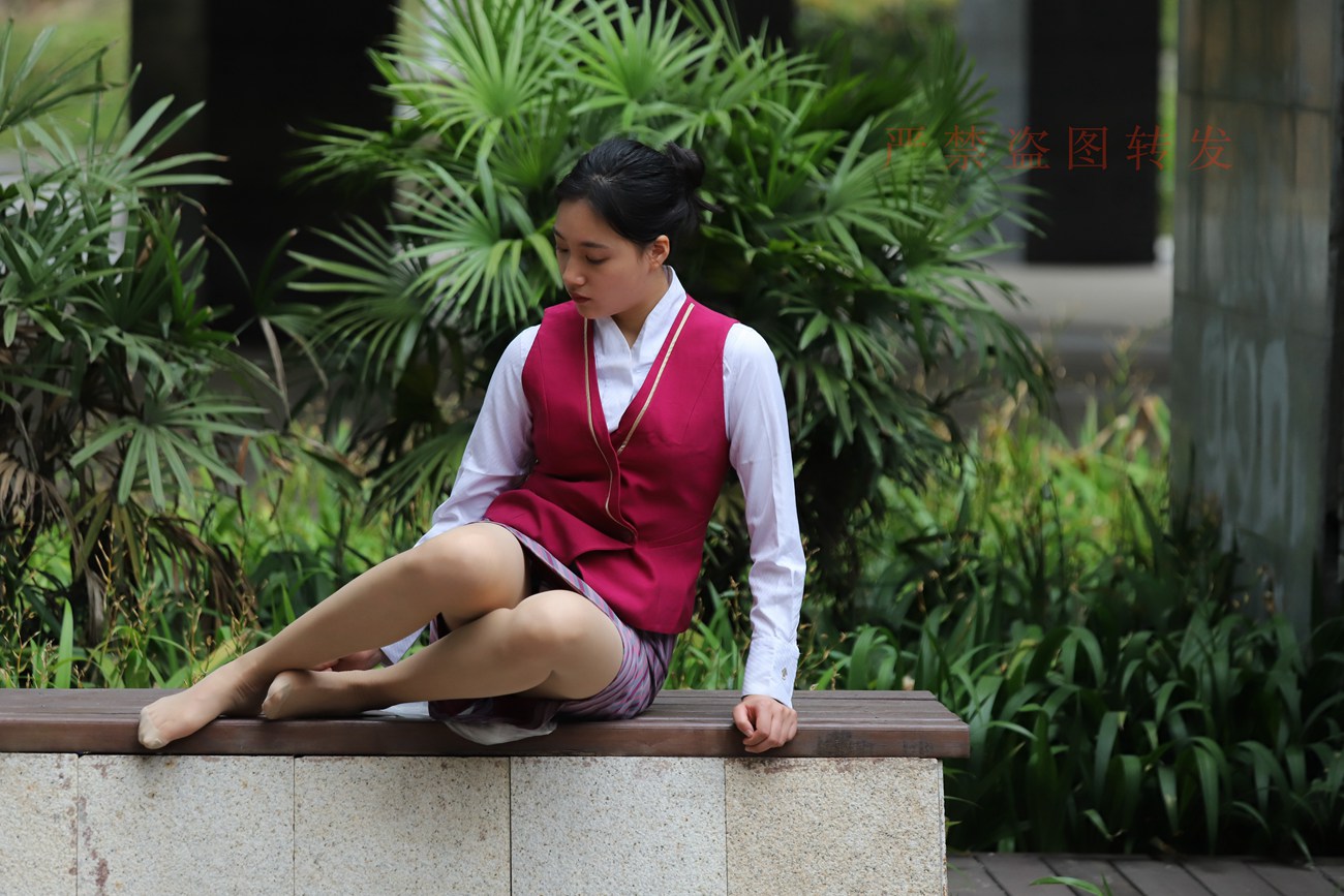 图片[122]-大西瓜爱牙膏-2018 5月活动 模特2（二） 空乘制服 (1)[260P] – 速更版-美库