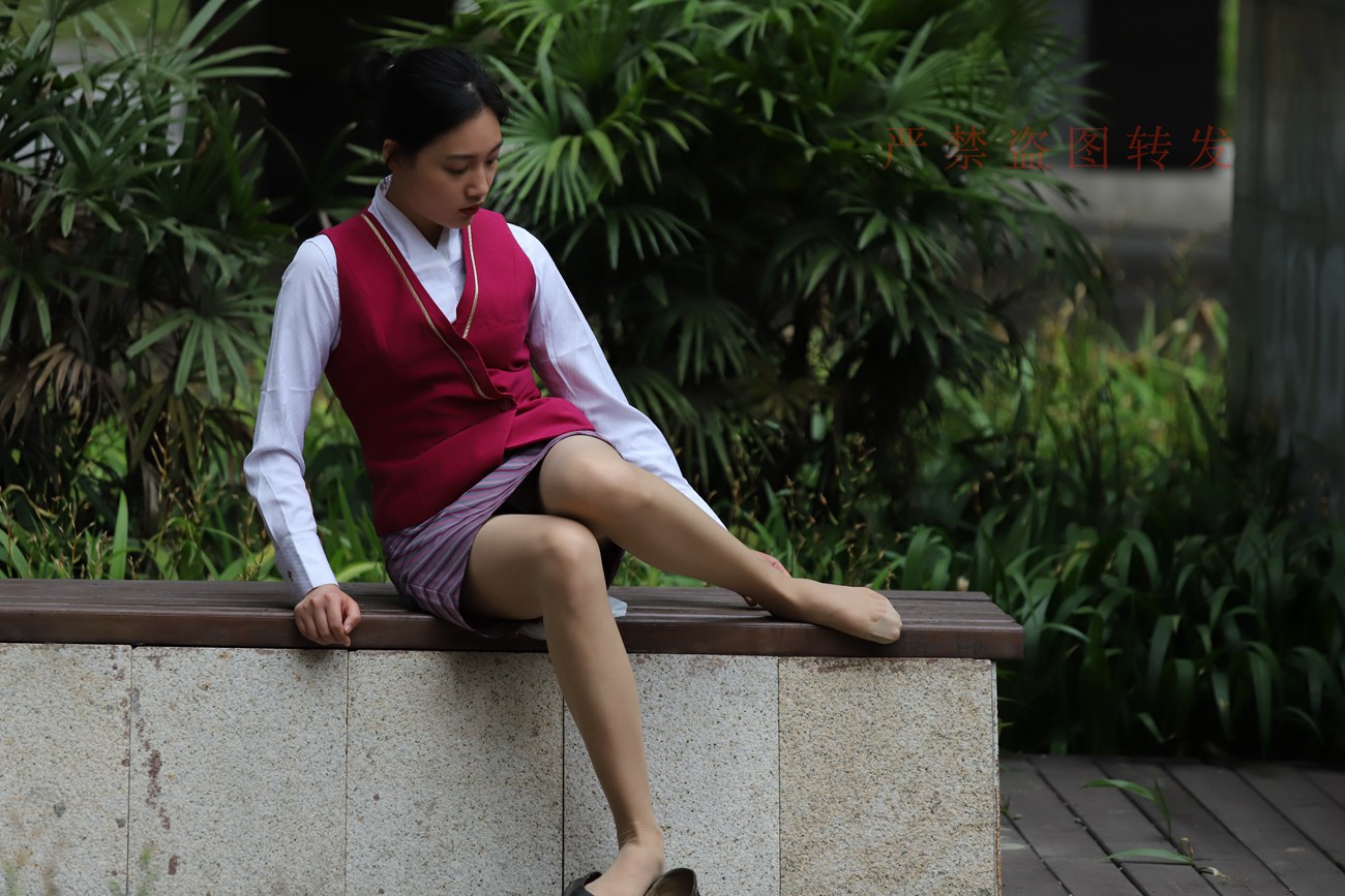 图片[133]-大西瓜爱牙膏-2018 5月活动 模特2（二） 空乘制服 (1)[260P] – 速更版-美库