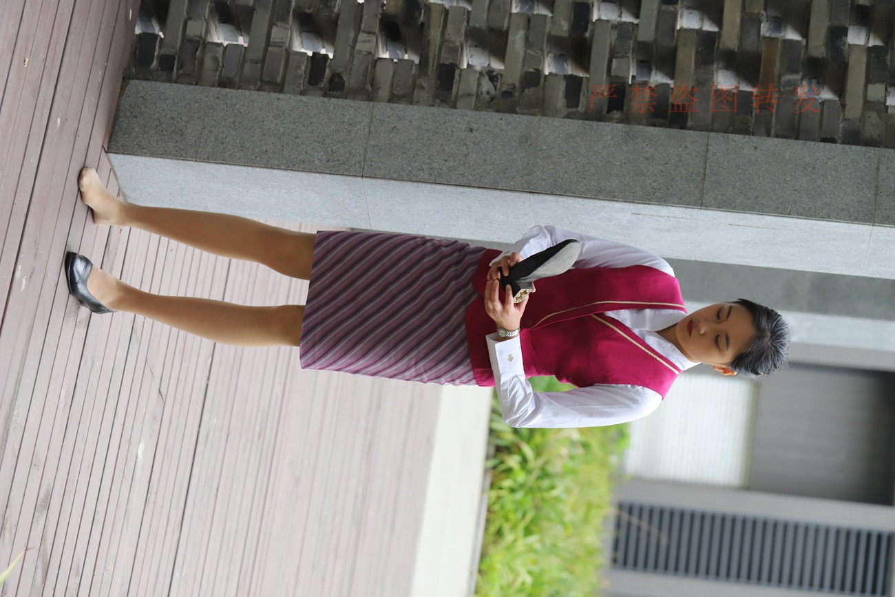 图片[170]-大西瓜爱牙膏-2018 5月活动 模特2（二） 空乘制服 (1)[260P] – 速更版-美库