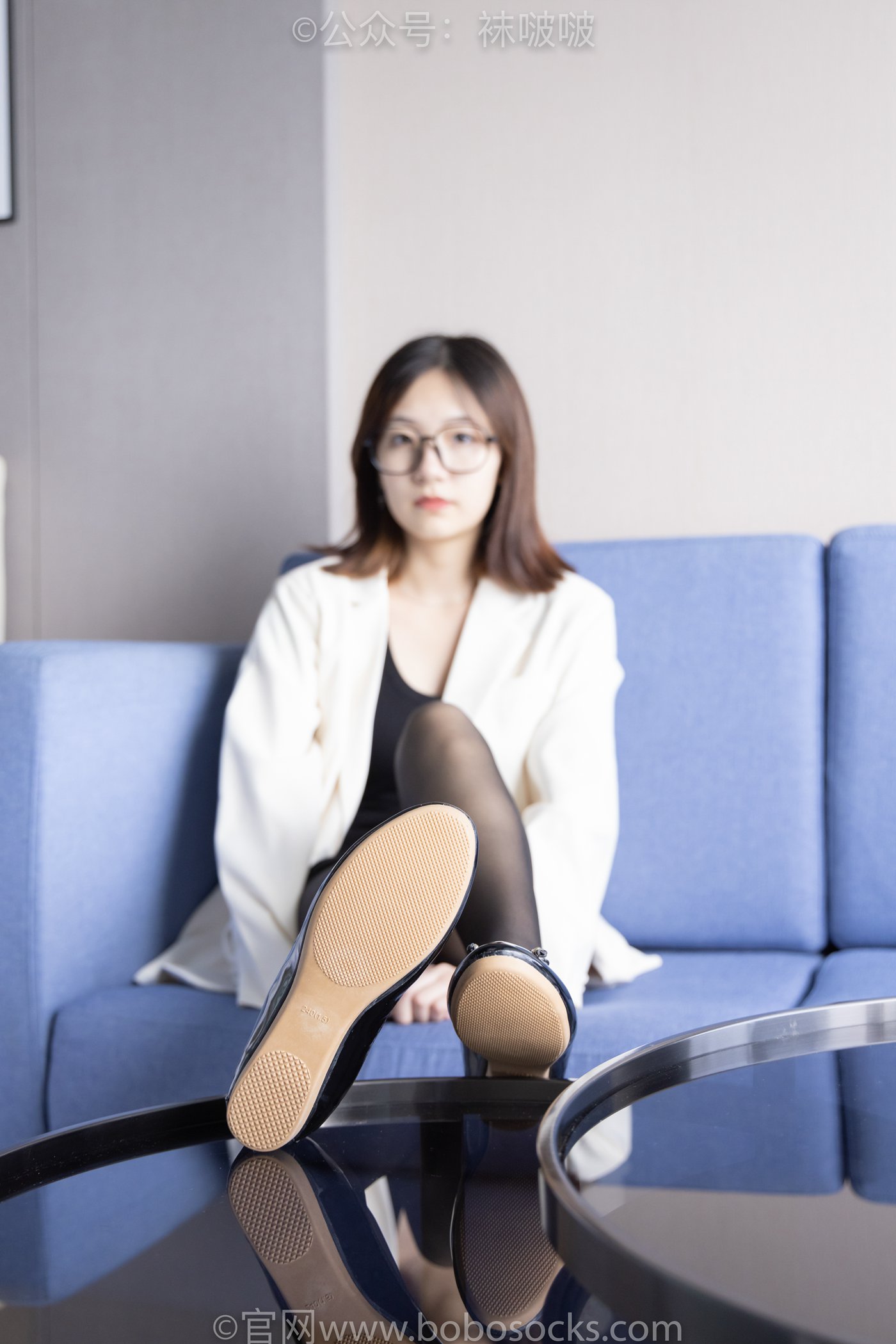 图片[18]-[BoBoSocks袜啵啵]NO.032 小甜豆-平底鞋、黑丝[144P] – 速更版-美库