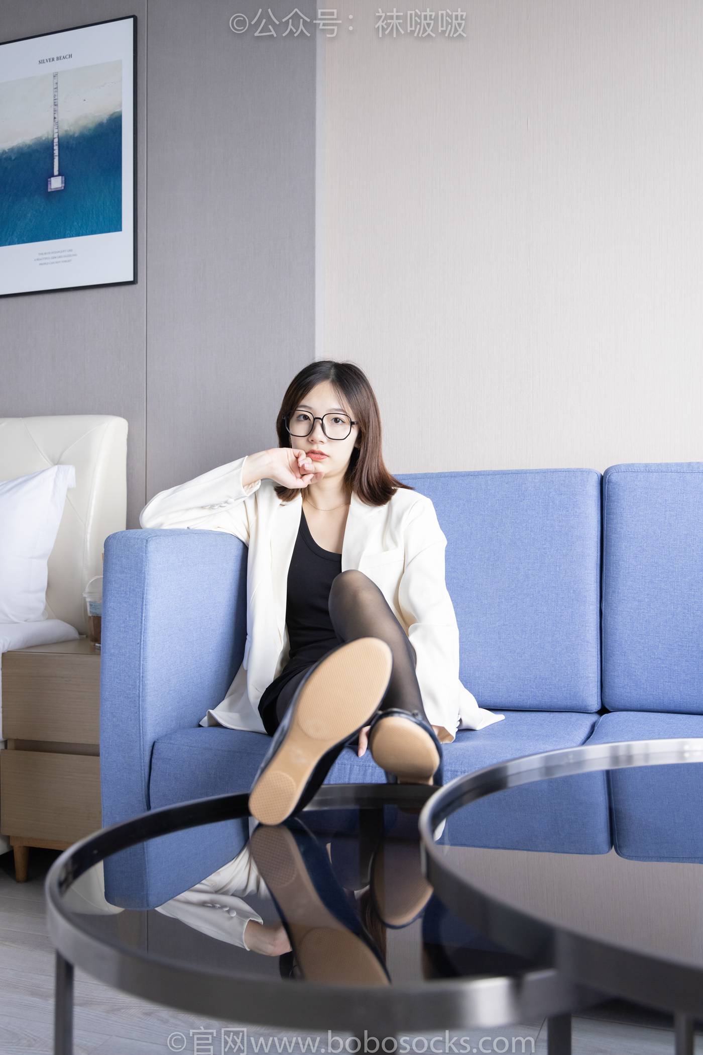 图片[19]-[BoBoSocks袜啵啵]NO.032 小甜豆-平底鞋、黑丝[144P] – 速更版-美库