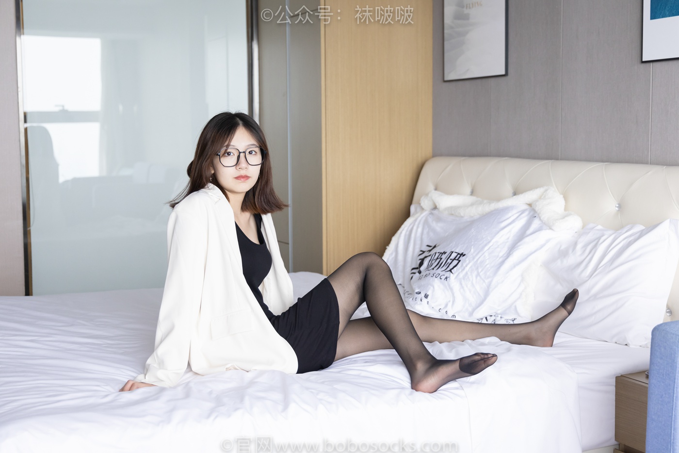 图片[123]-[BoBoSocks袜啵啵]NO.032 小甜豆-平底鞋、黑丝[144P] – 速更版-美库