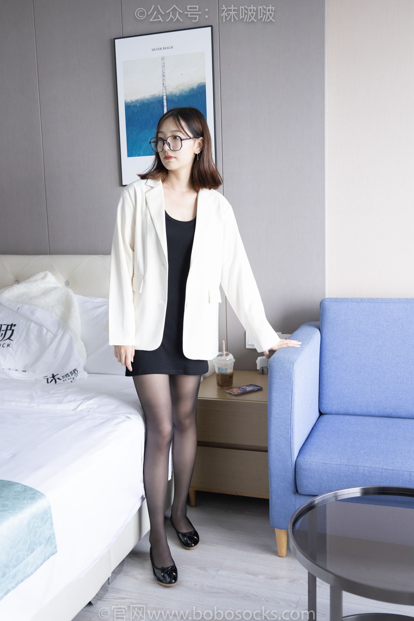 图片[142]-[BoBoSocks袜啵啵]NO.032 小甜豆-平底鞋、黑丝[144P] – 速更版-美库