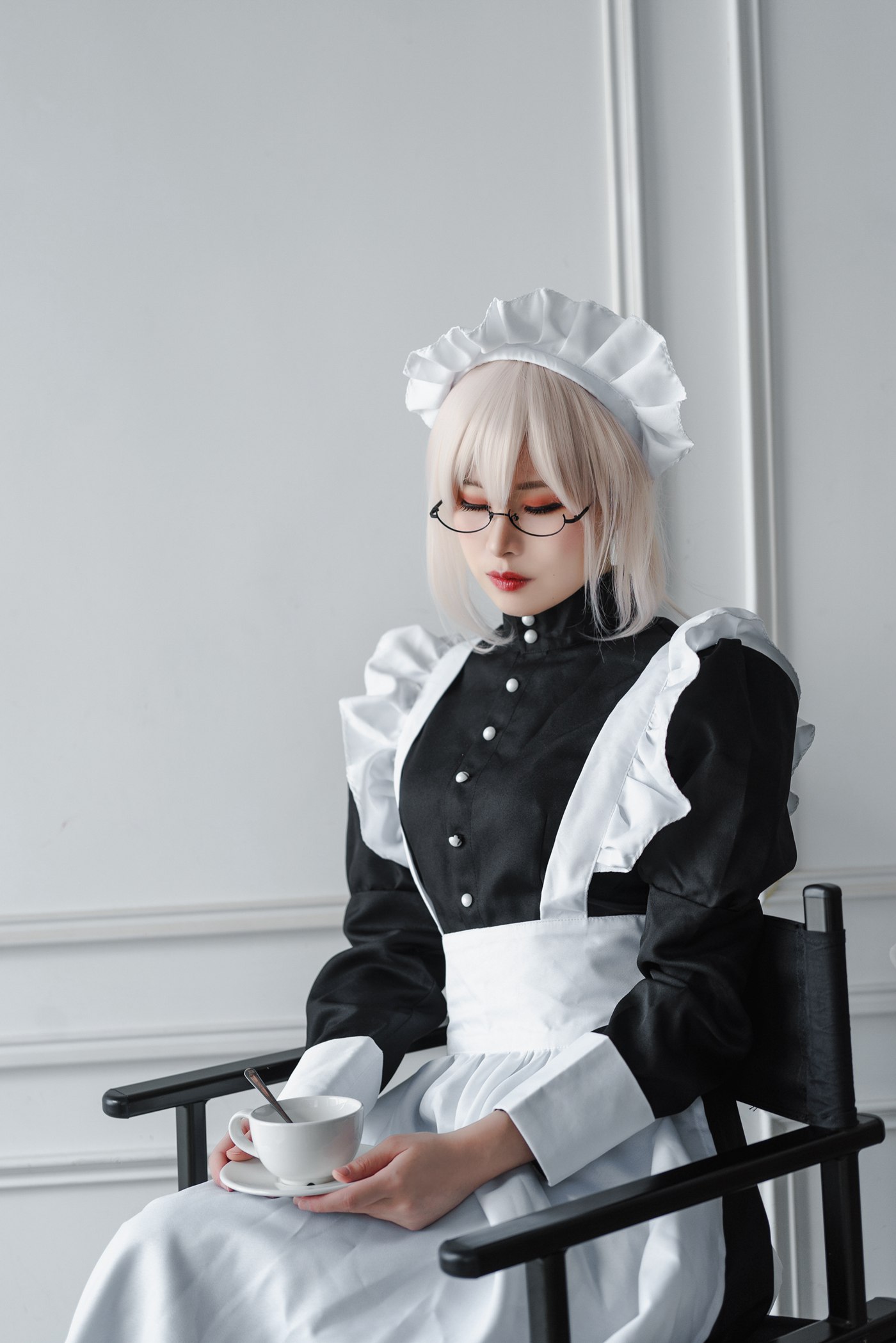 图片[8]-田璐璐 – 女仆长裙[29P] – 速更版-美库