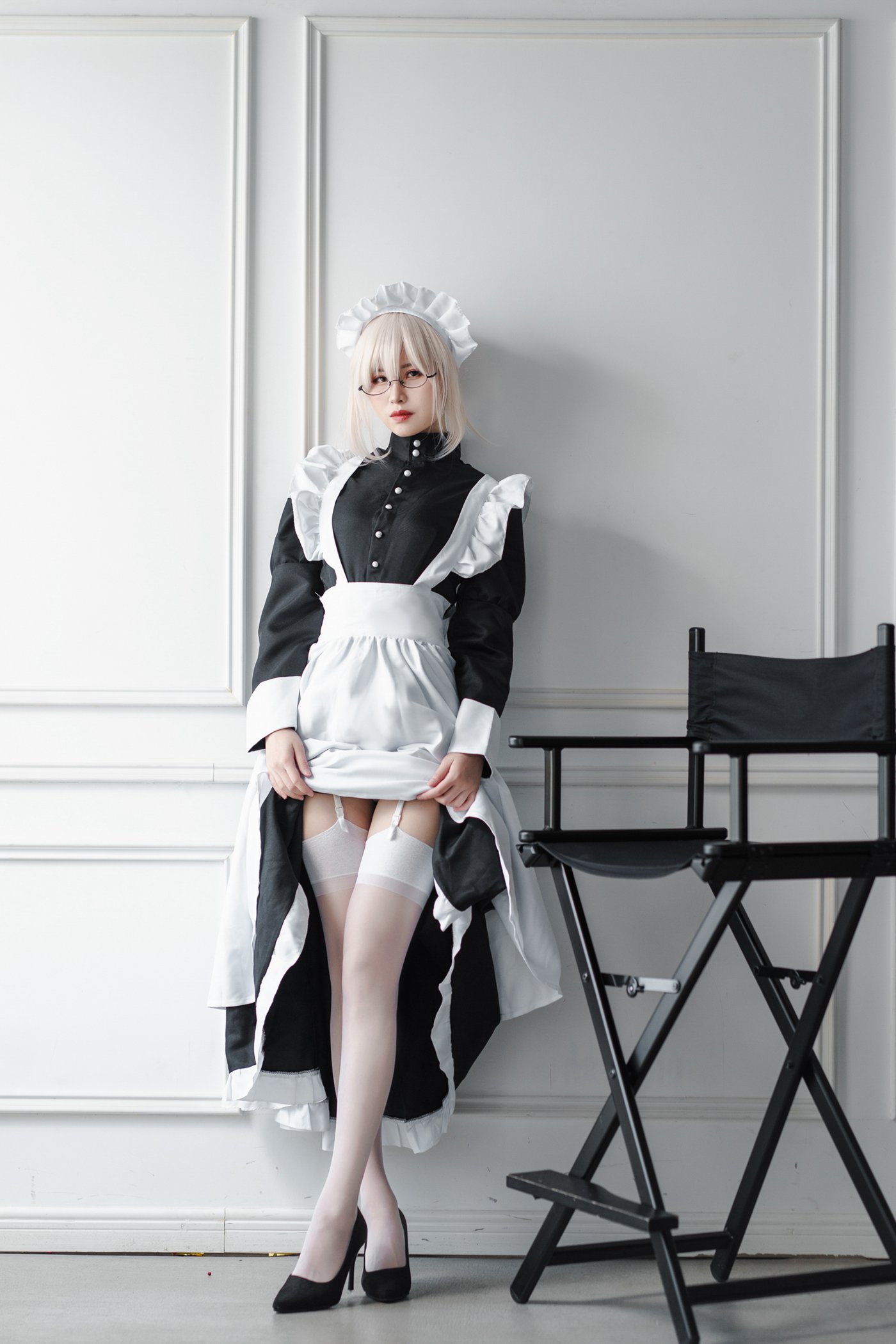 图片[10]-田璐璐 – 女仆长裙[29P] – 速更版-美库