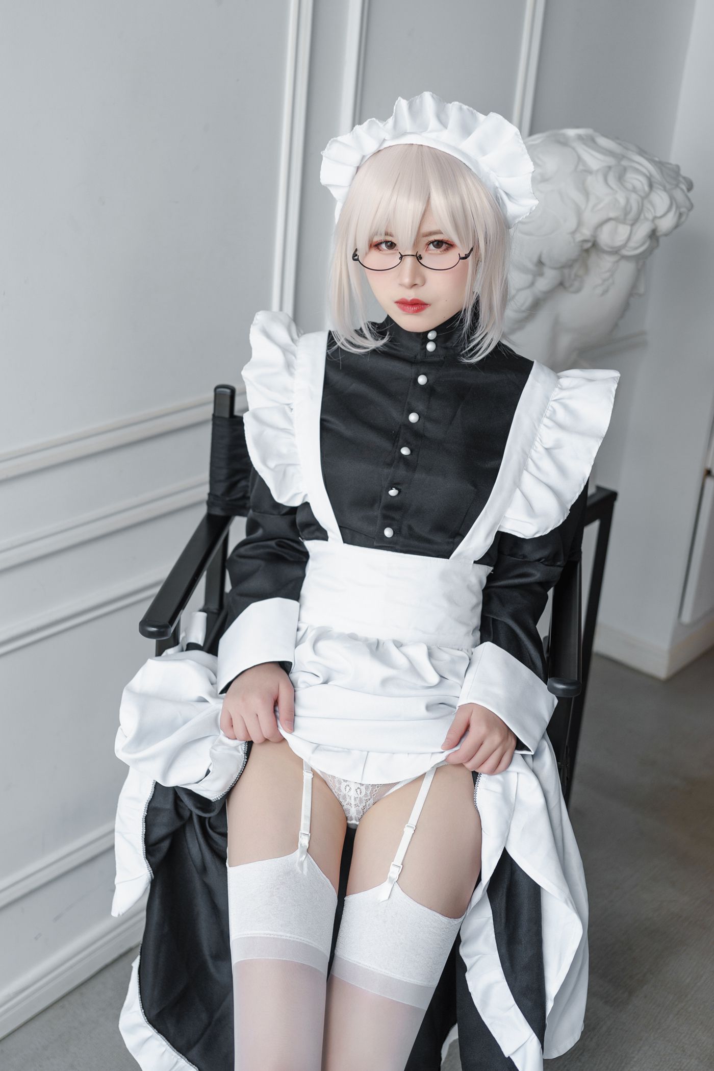 图片[14]-田璐璐 – 女仆长裙[29P] – 速更版-美库