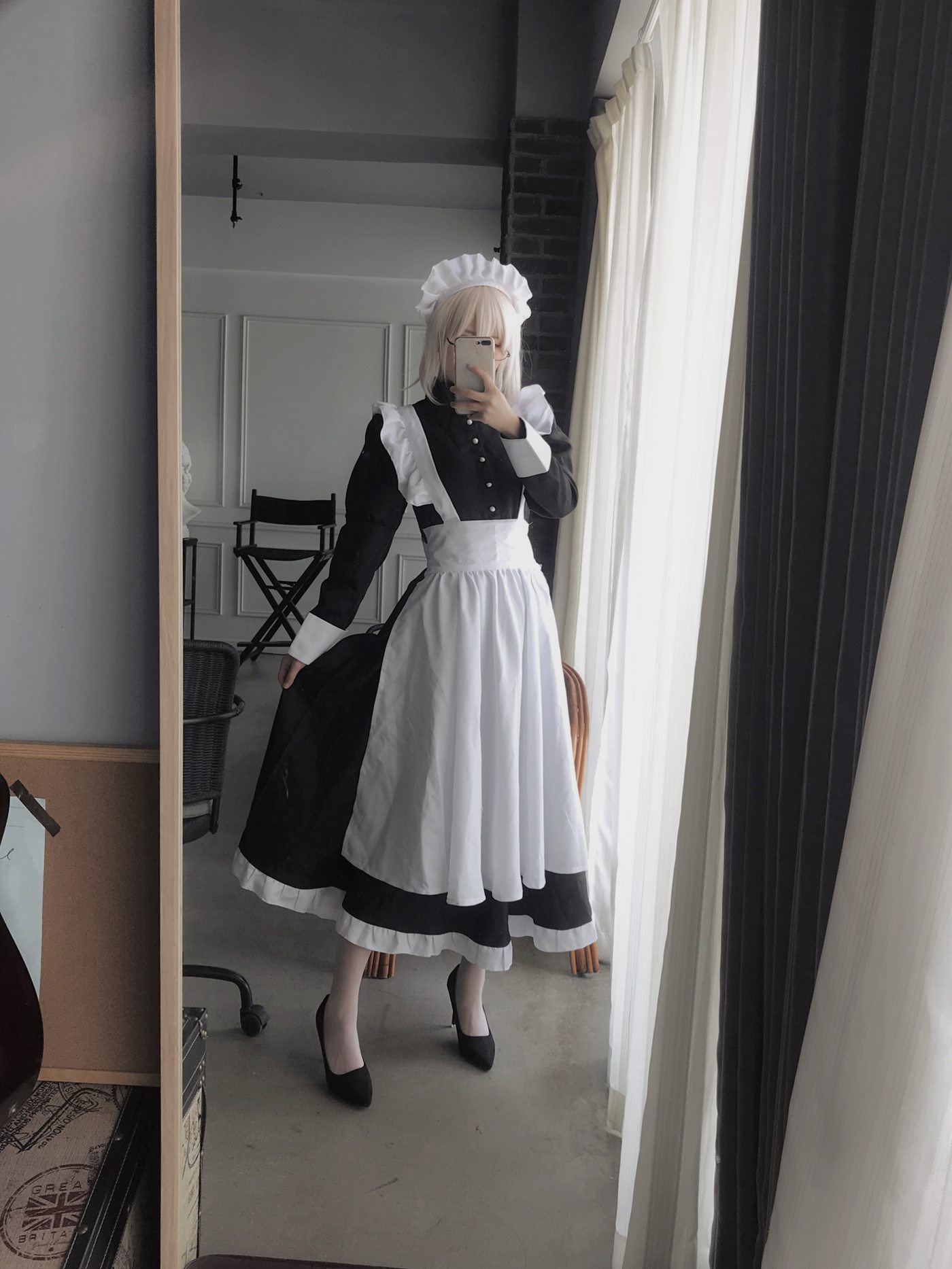 图片[21]-田璐璐 – 女仆长裙[29P] – 速更版-美库