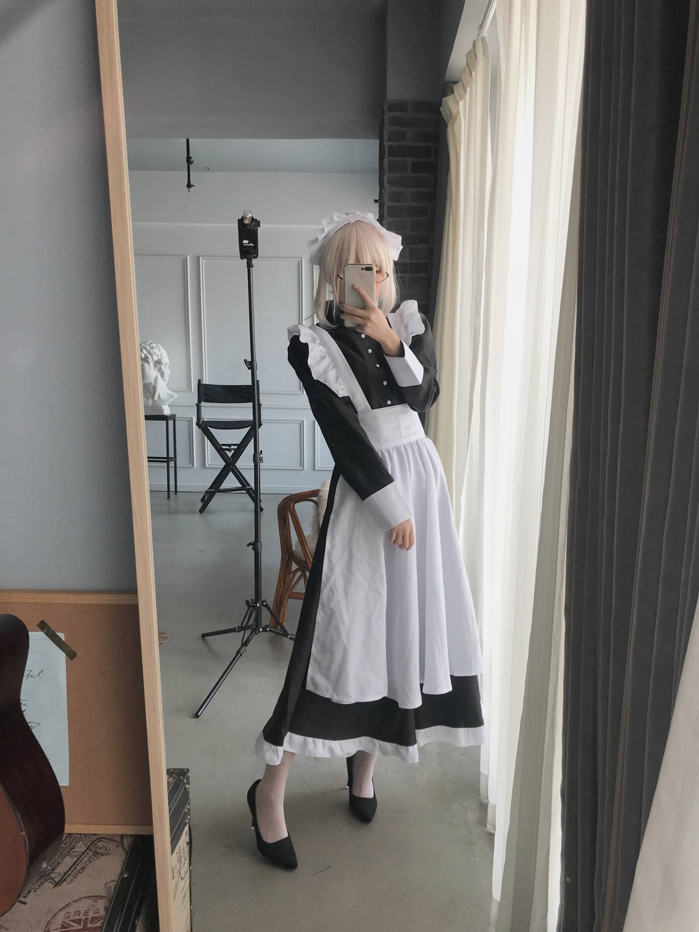 图片[22]-田璐璐 – 女仆长裙[29P] – 速更版-美库