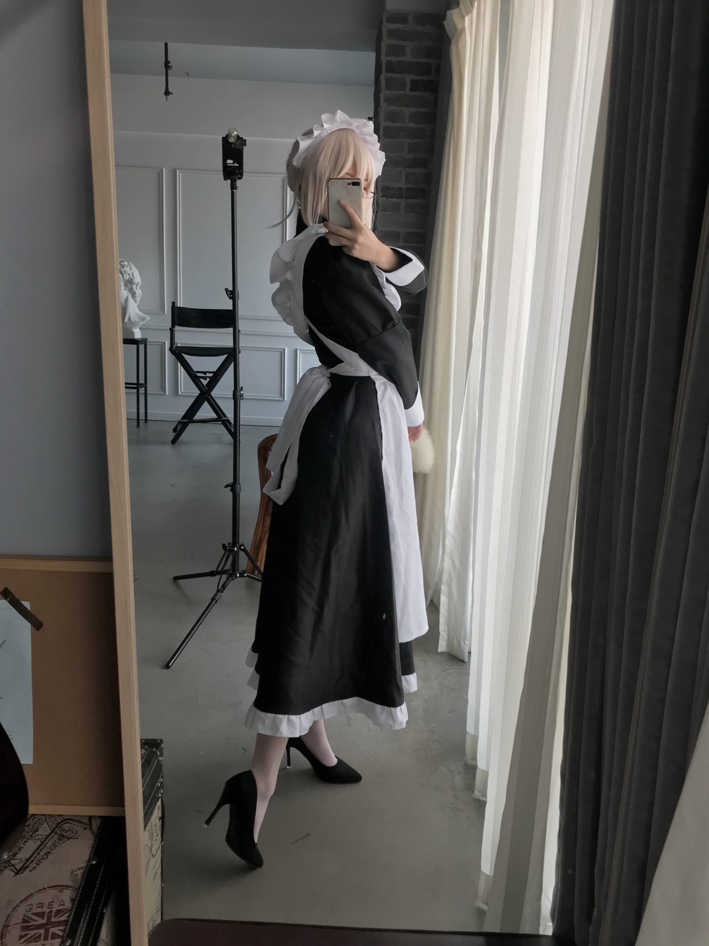 图片[26]-田璐璐 – 女仆长裙[29P] – 速更版-美库