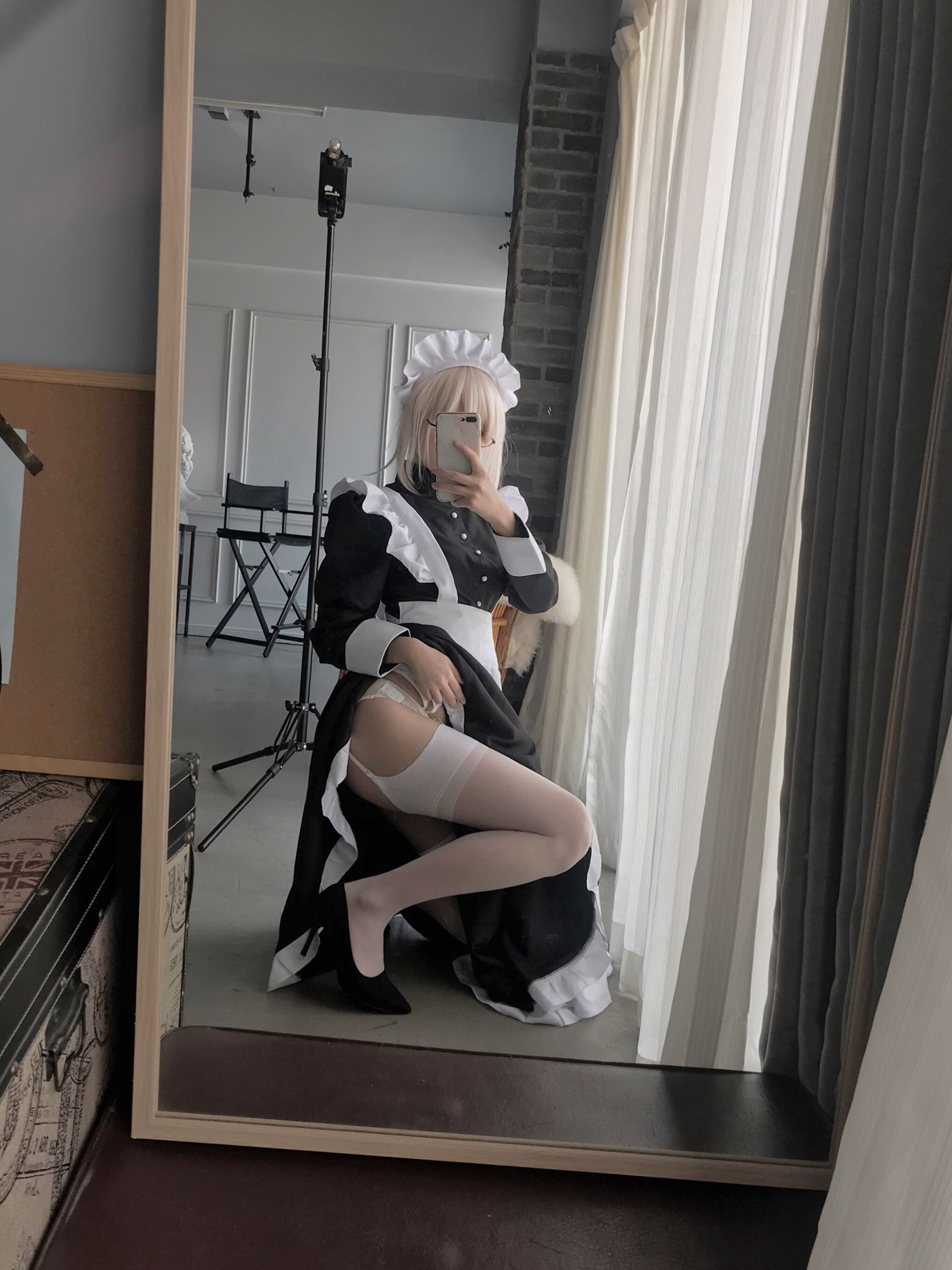 图片[25]-田璐璐 – 女仆长裙[29P] – 速更版-美库