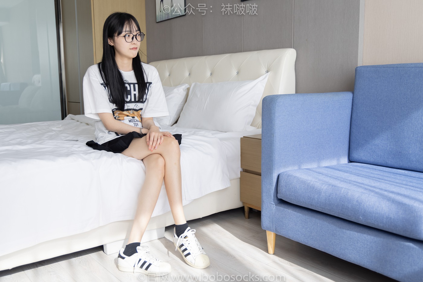 图片[18]-[BoBoSocks袜啵啵]NO.033 稚予-贝壳头、天鹅绒黑袜、天鹅绒白袜[154P] – 速更版-美库