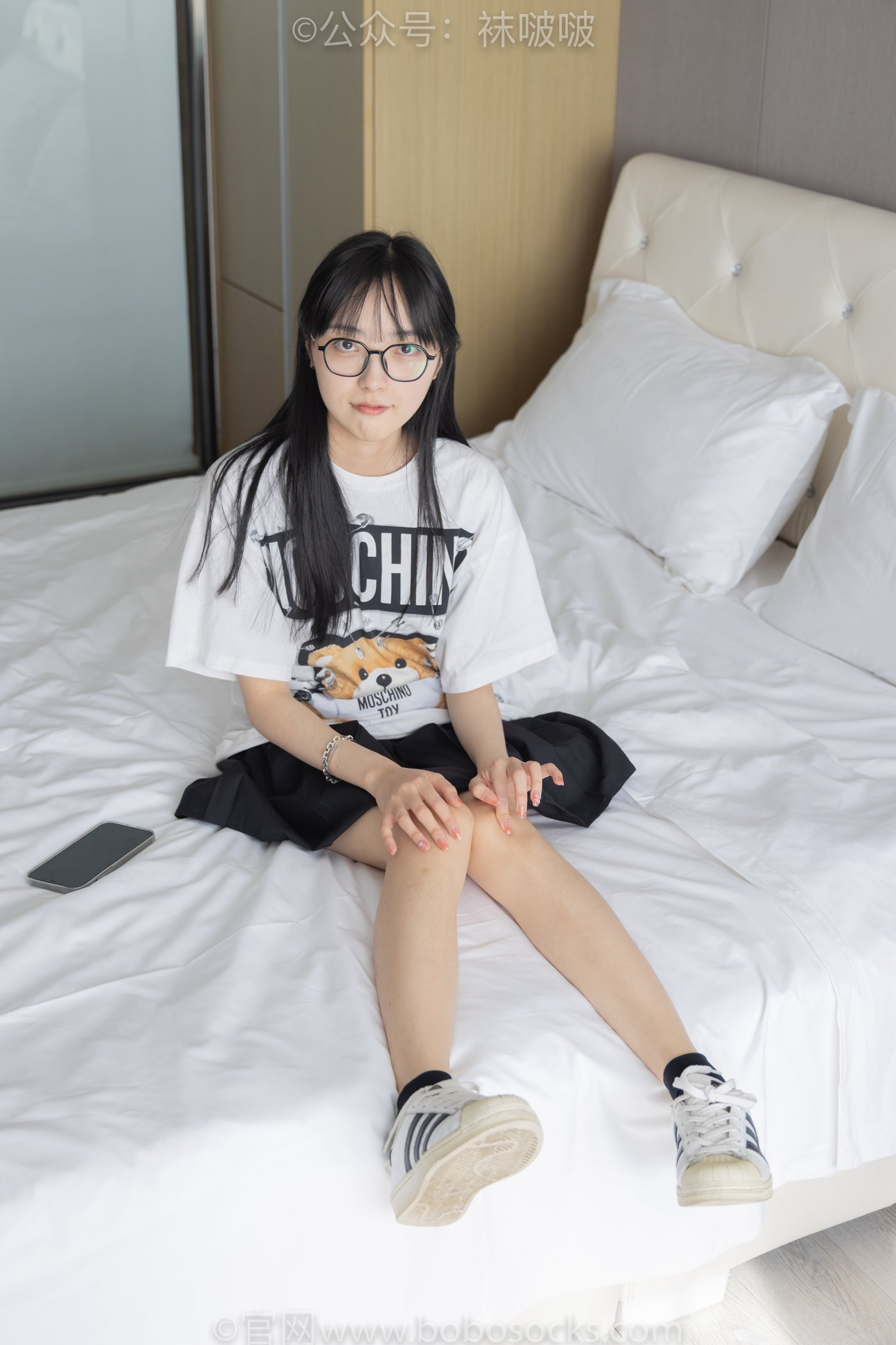 图片[28]-[BoBoSocks袜啵啵]NO.033 稚予-贝壳头、天鹅绒黑袜、天鹅绒白袜[154P] – 速更版-美库