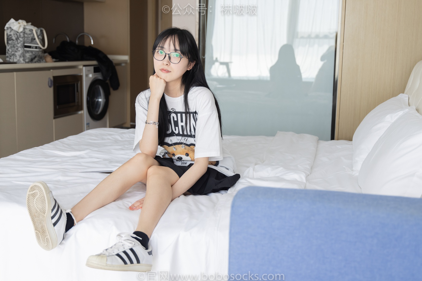 图片[31]-[BoBoSocks袜啵啵]NO.033 稚予-贝壳头、天鹅绒黑袜、天鹅绒白袜[154P] – 速更版-美库