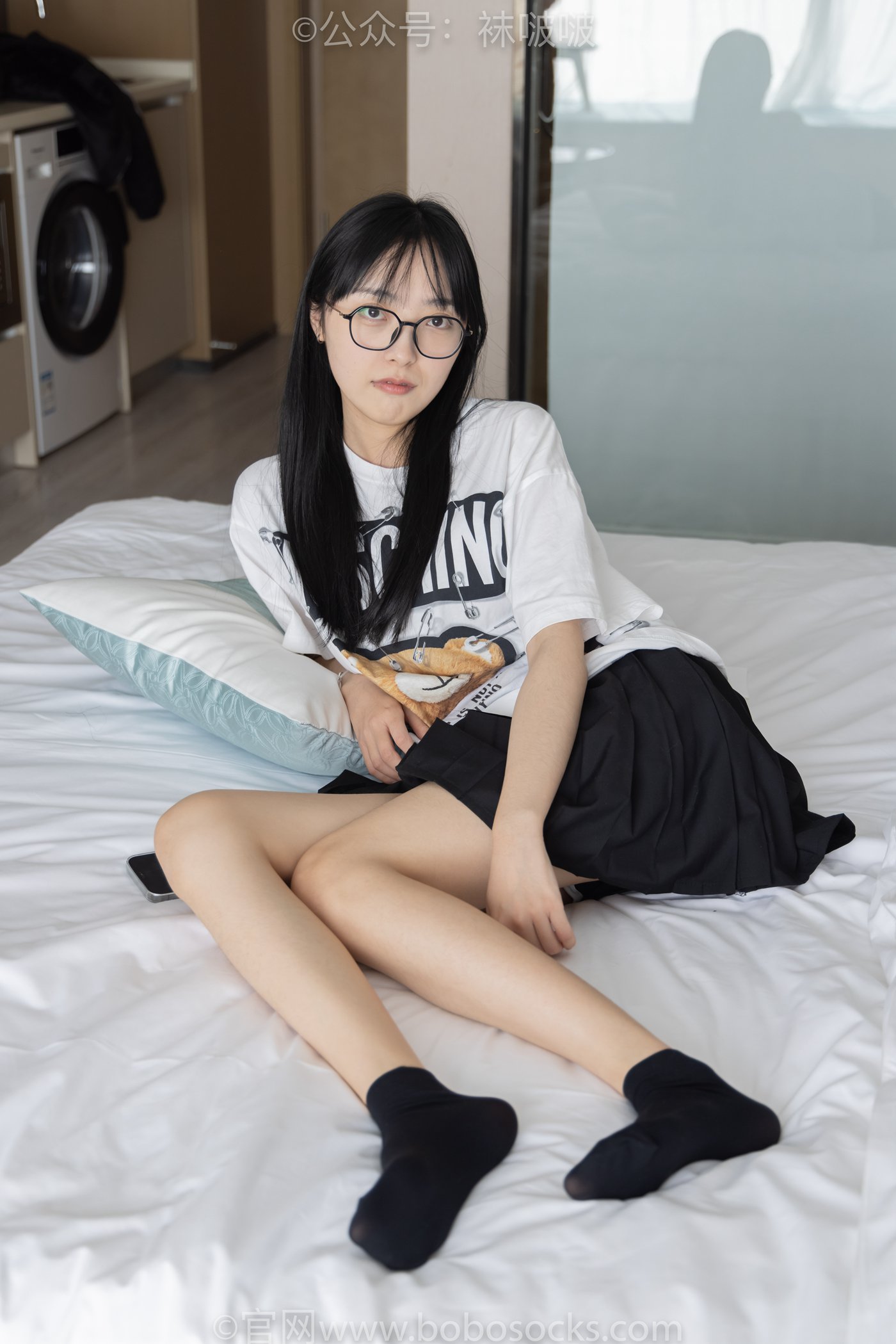 图片[61]-[BoBoSocks袜啵啵]NO.033 稚予-贝壳头、天鹅绒黑袜、天鹅绒白袜[154P] – 速更版-美库